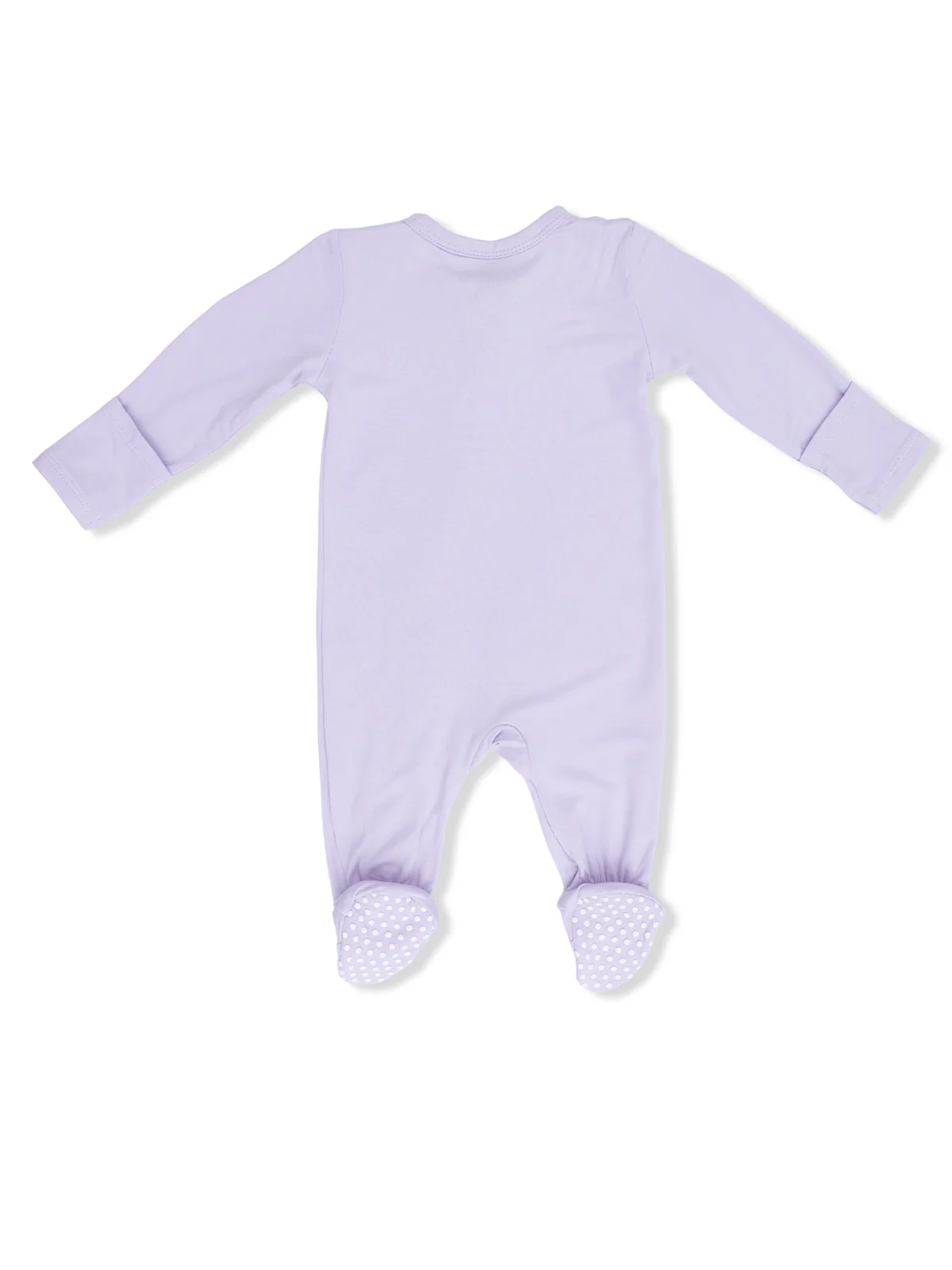 2-Way Zip Footie, Orchid Petal - Image 2