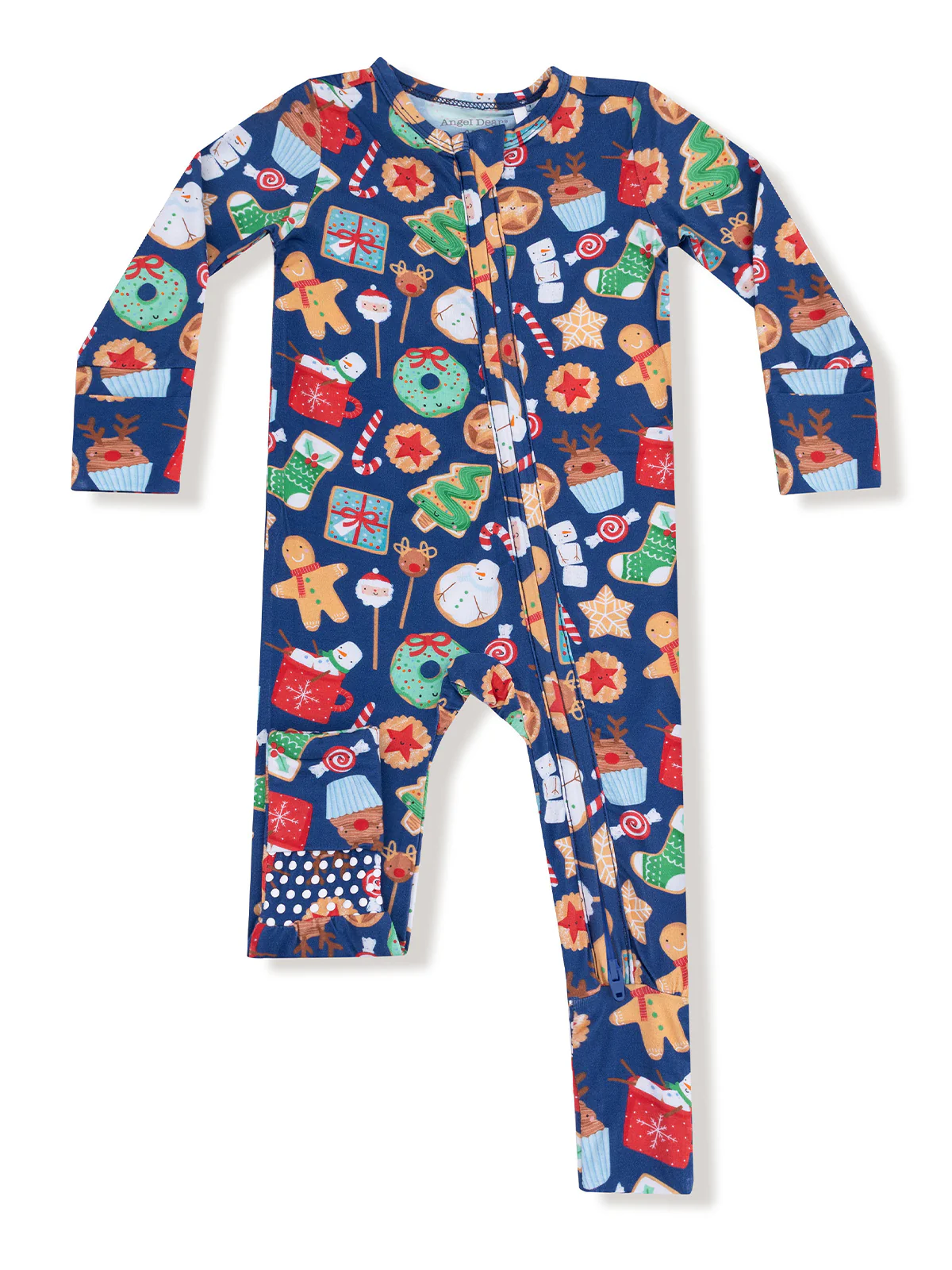 2-Way Zip Romper, Christmas Treats