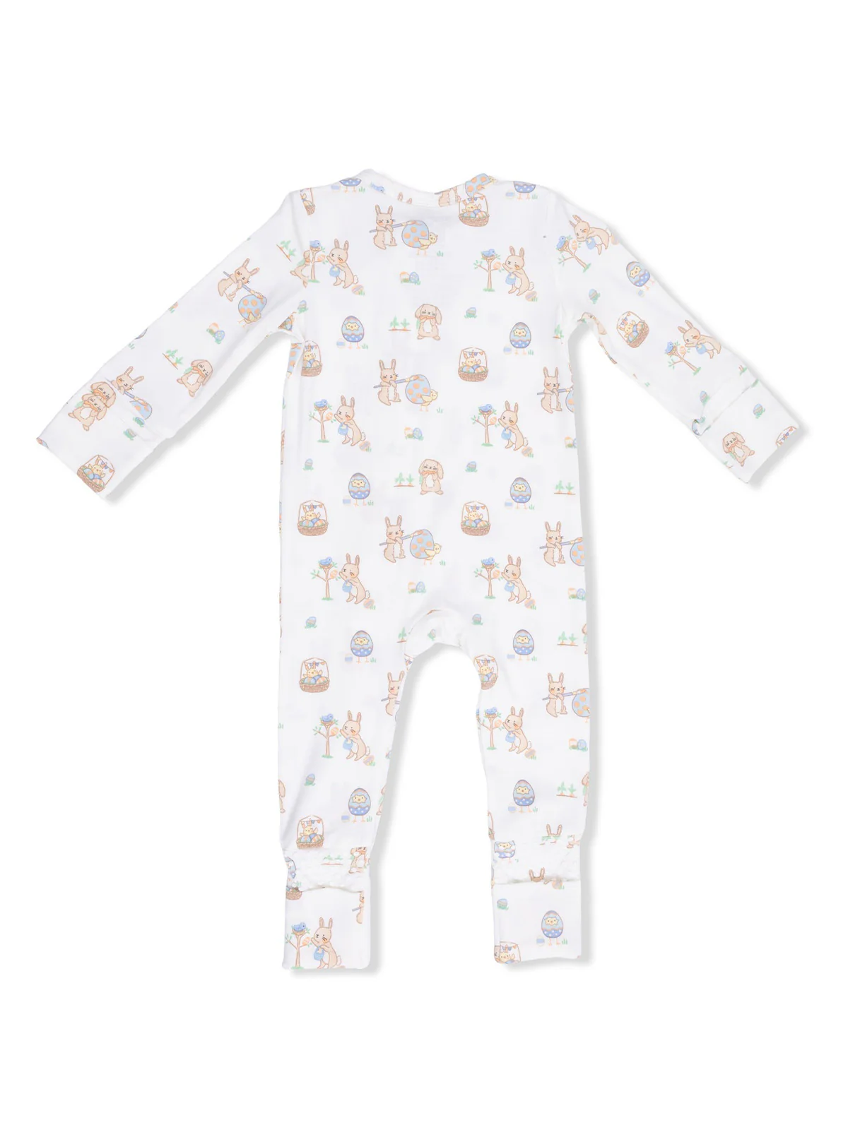 2-Way Zip Romper, Easter Egg Hunt - Image 2