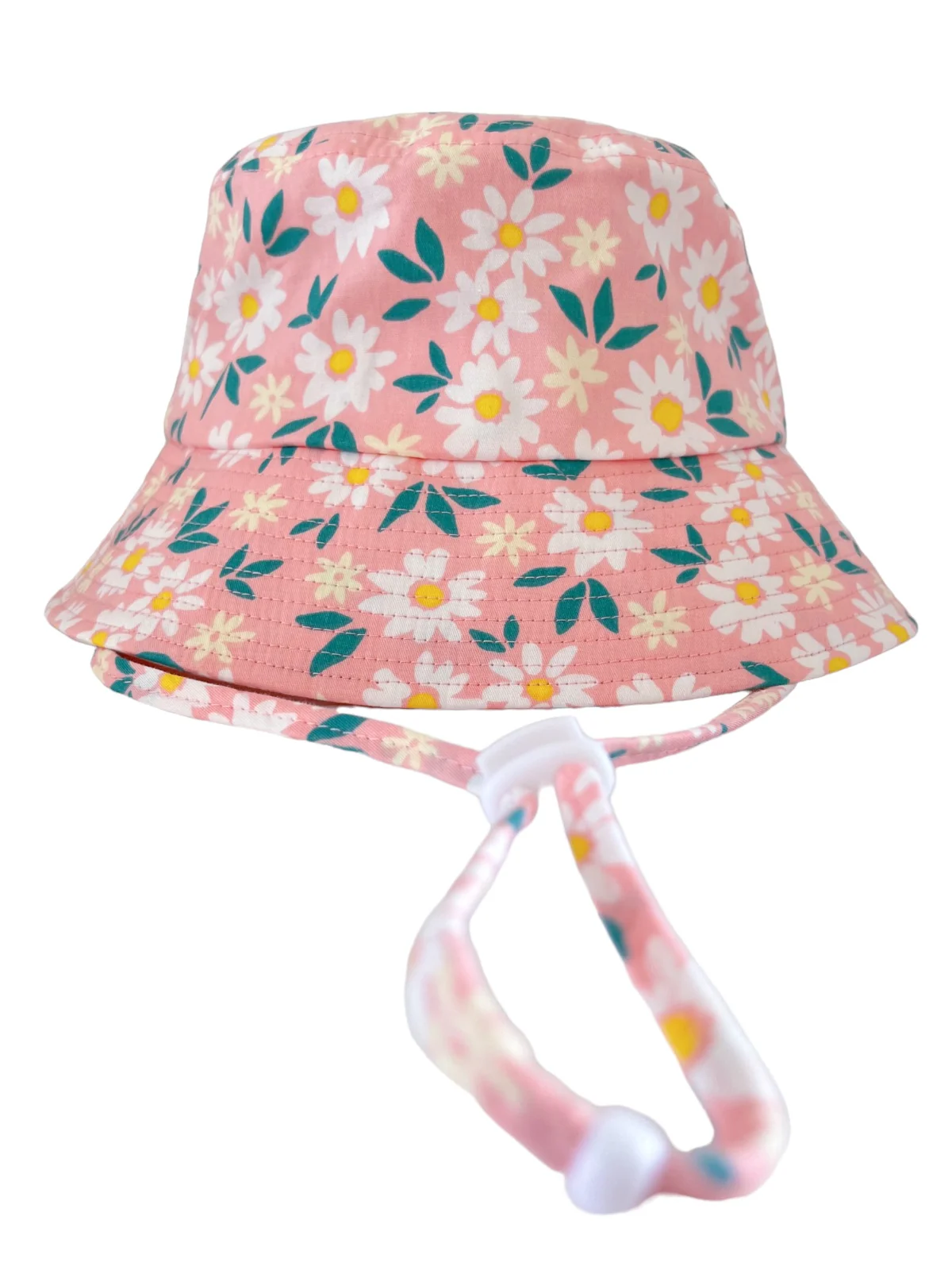 Adult Bucket Hat, Daisy Floral - Image 2