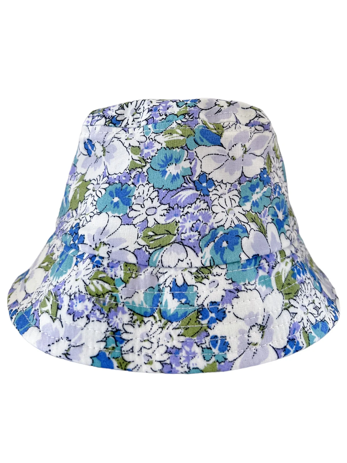 Adult Bucket Hat, Iris Floral - Image 3
