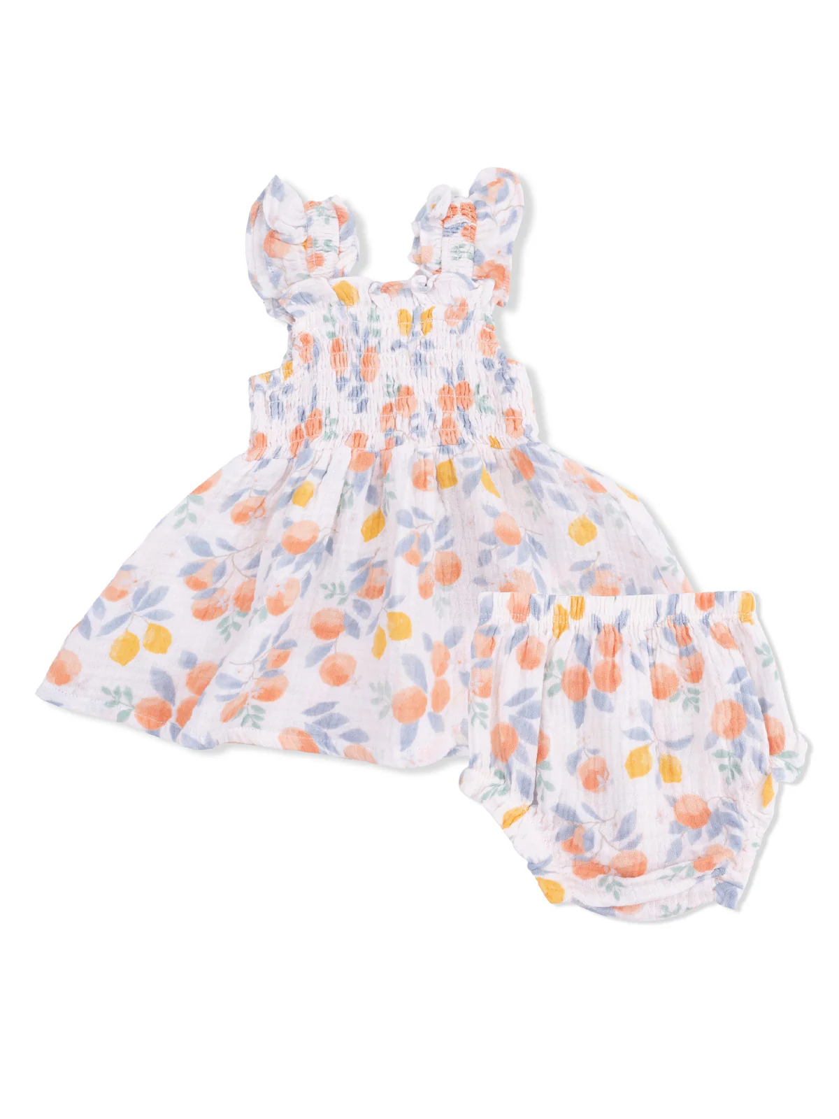 Baby Doll Tunic and Bloomer Set, Citrus Floral