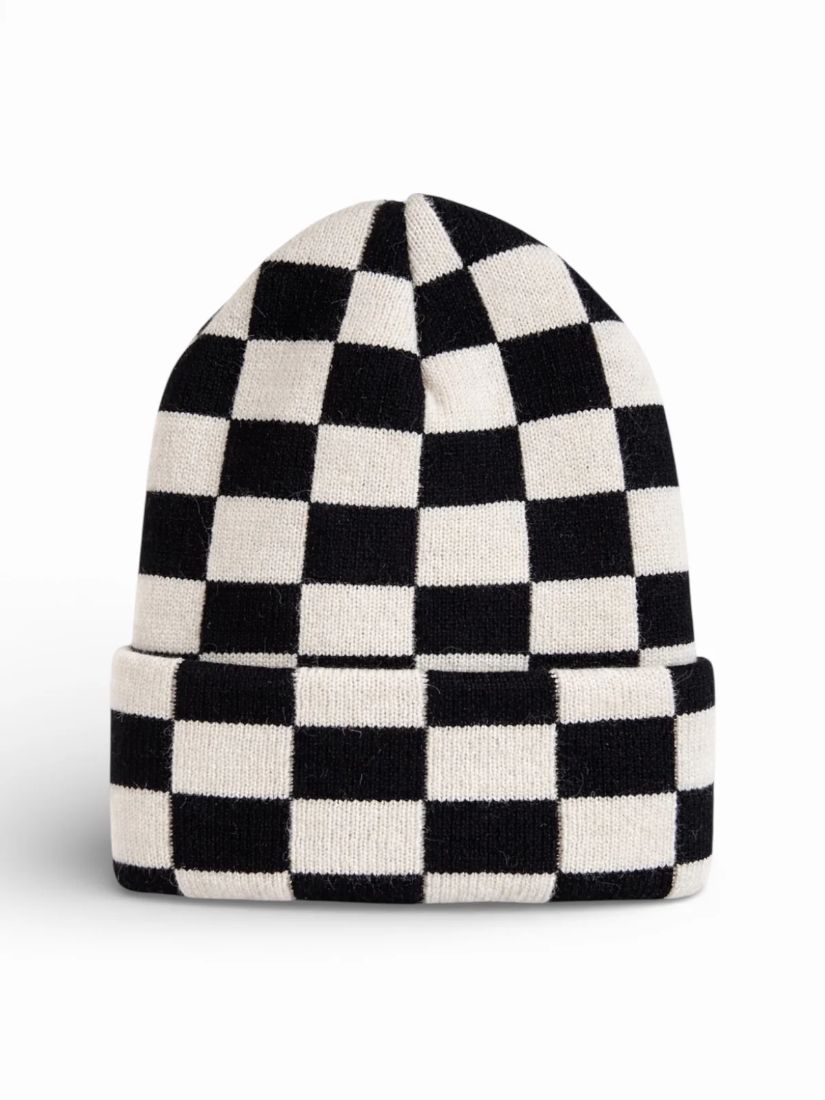 Baby's First Hat®, Black/Sand Checkerboard - Image 2
