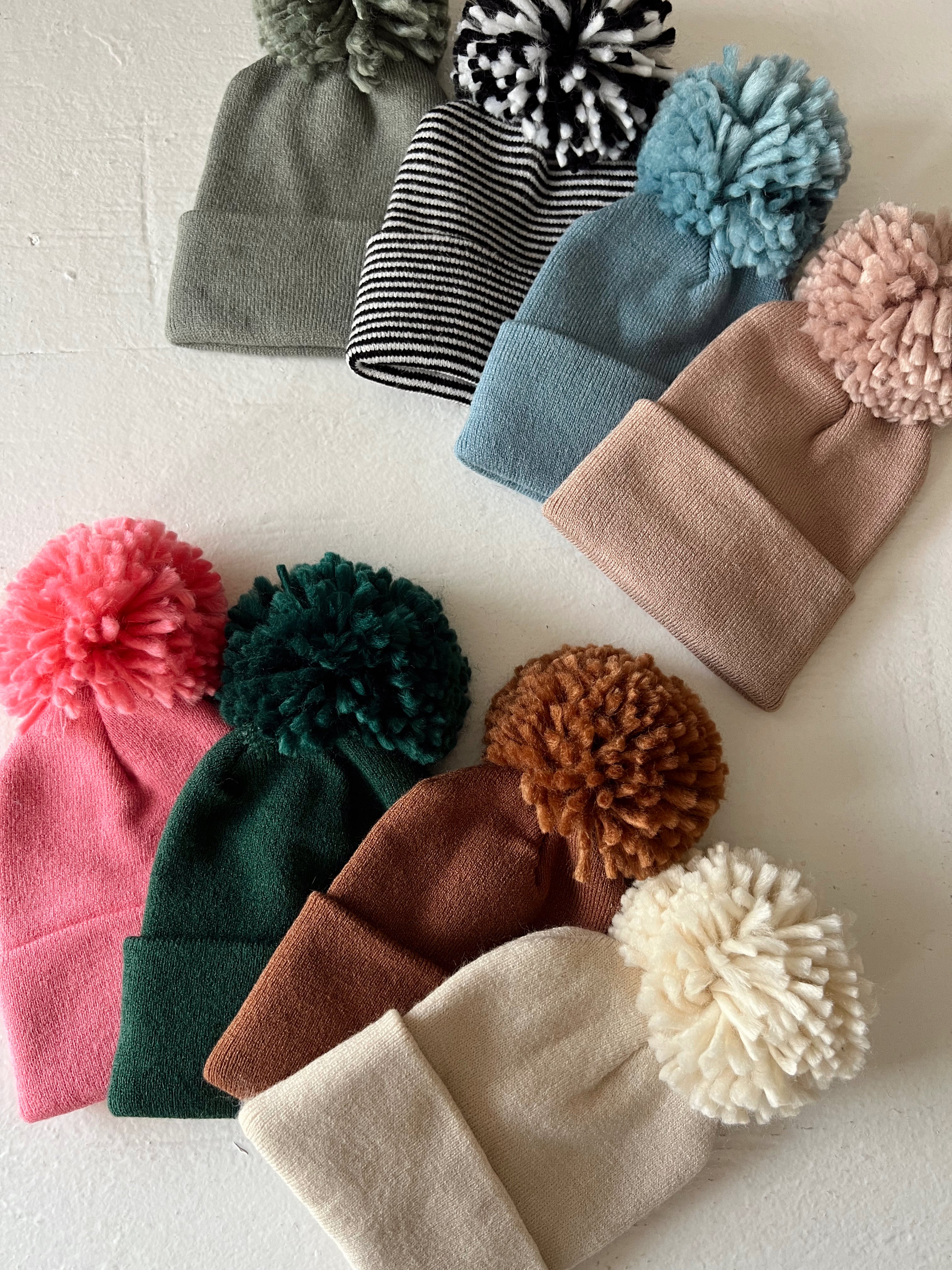 Baby's First Hat®, Sandalwood Pom - Image 4