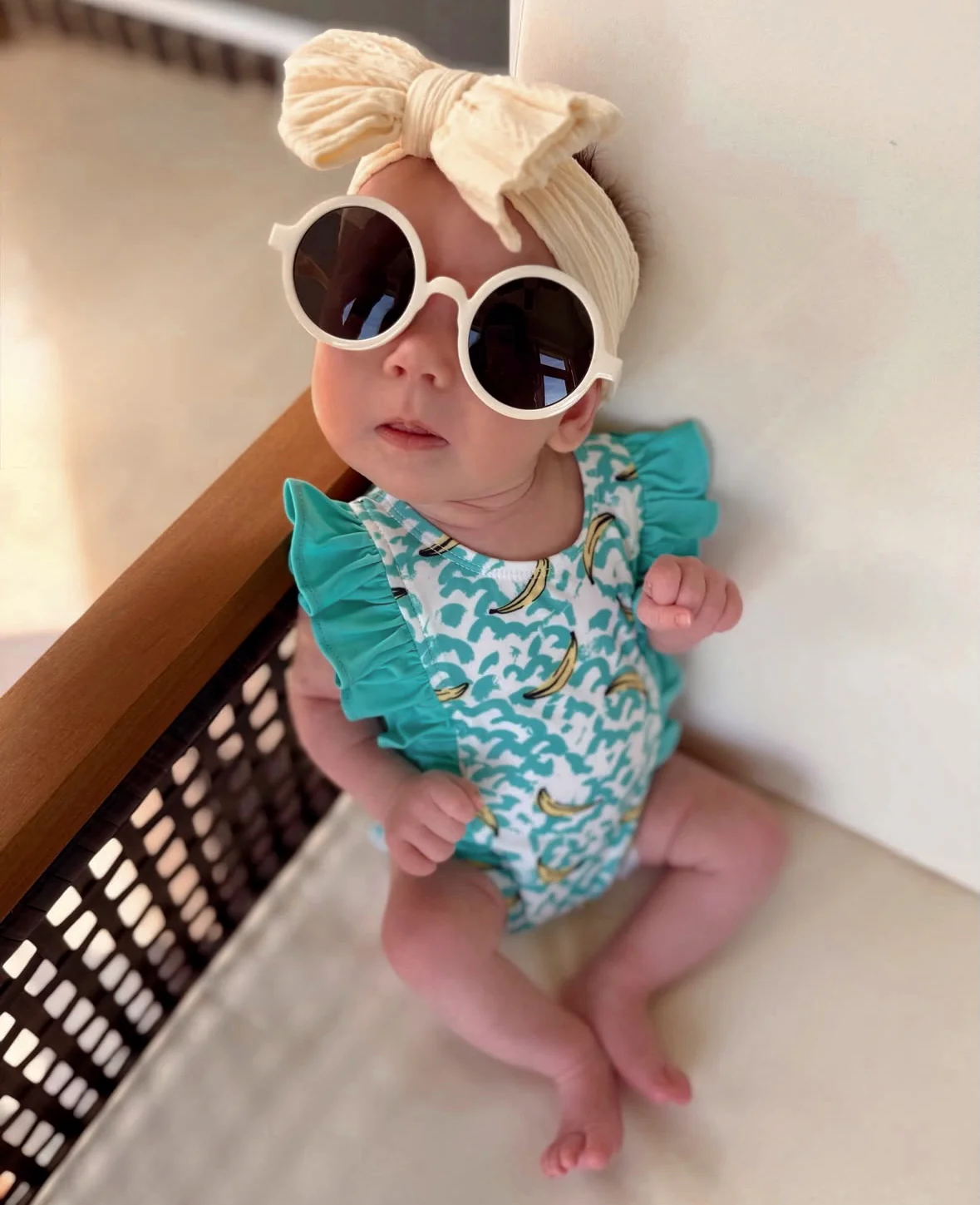 Bananas / Monaco Swimsuit / UPF 50+
