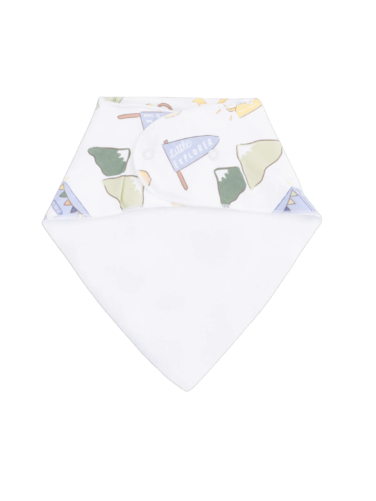 Bandana Bib, Camping Blue - Image 2