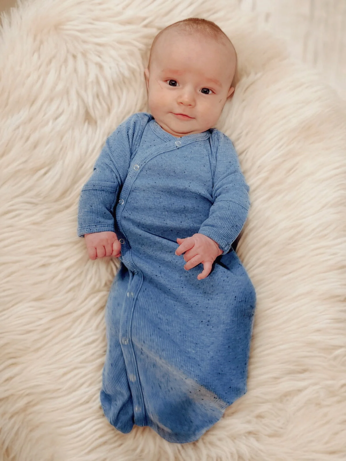 Blue Speckle / Gown