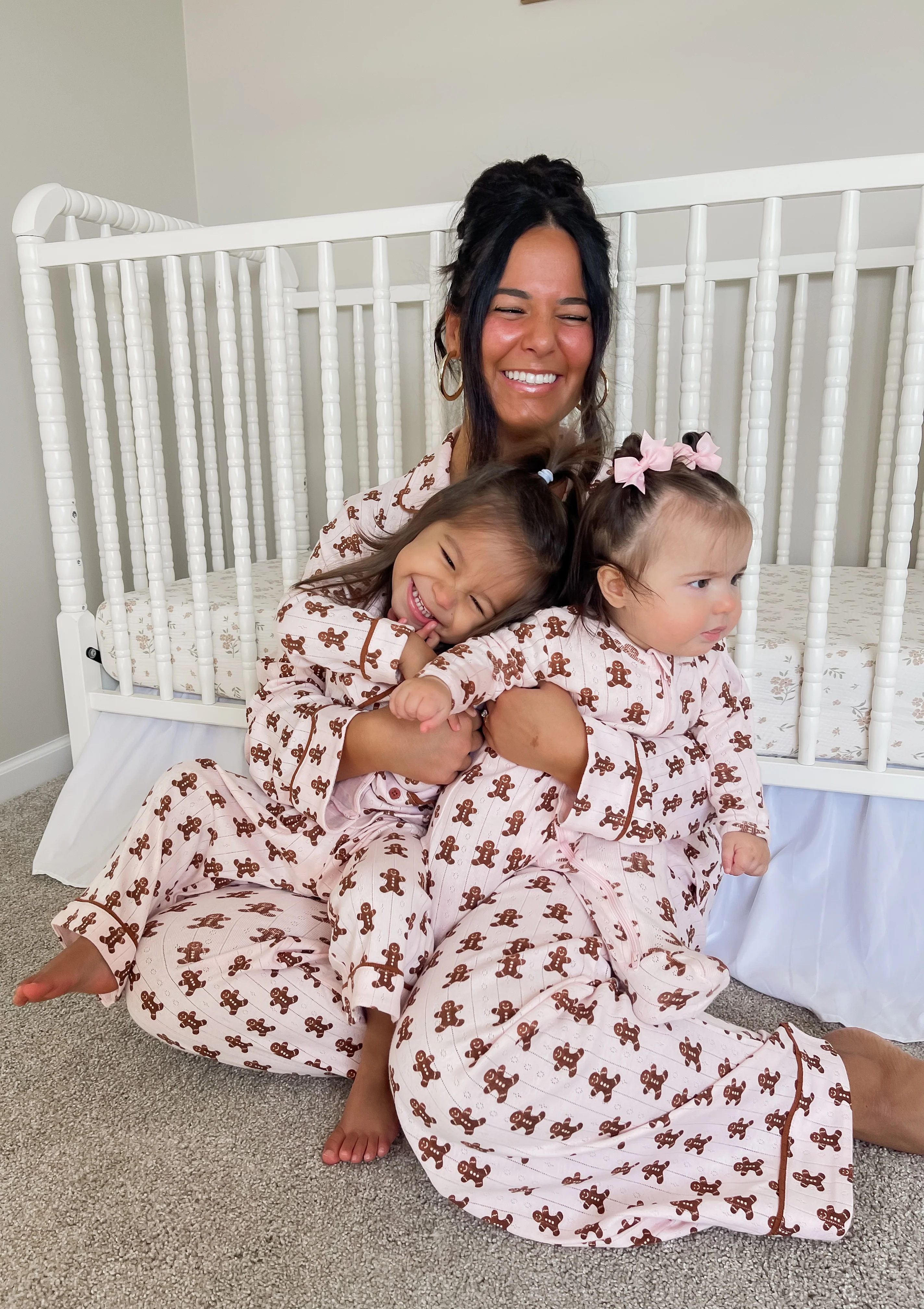 Blush Gingerbread / Organic Pointelle Women's Lounge Set - Image 4