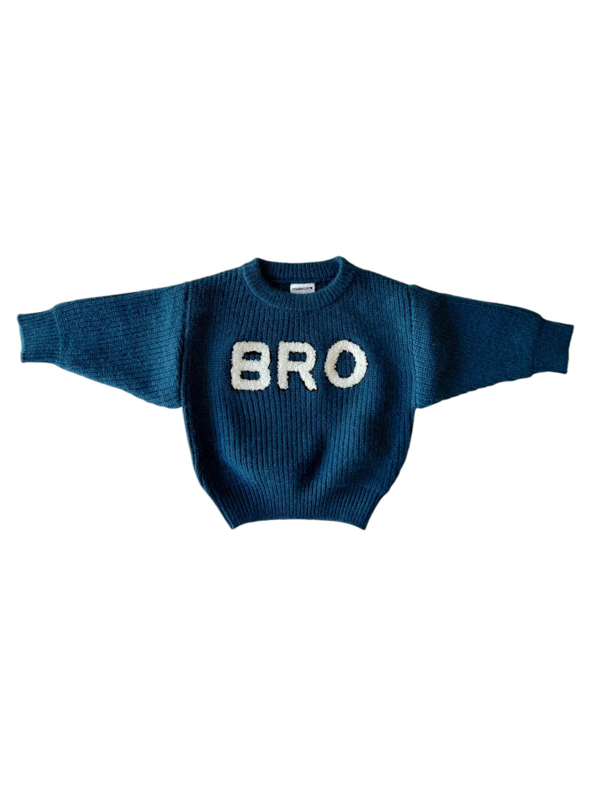 Bro Knit Sweater, Midnight - Image 3