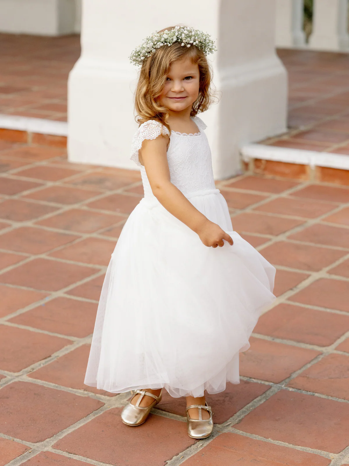 Camilla Dress, White - Image 3