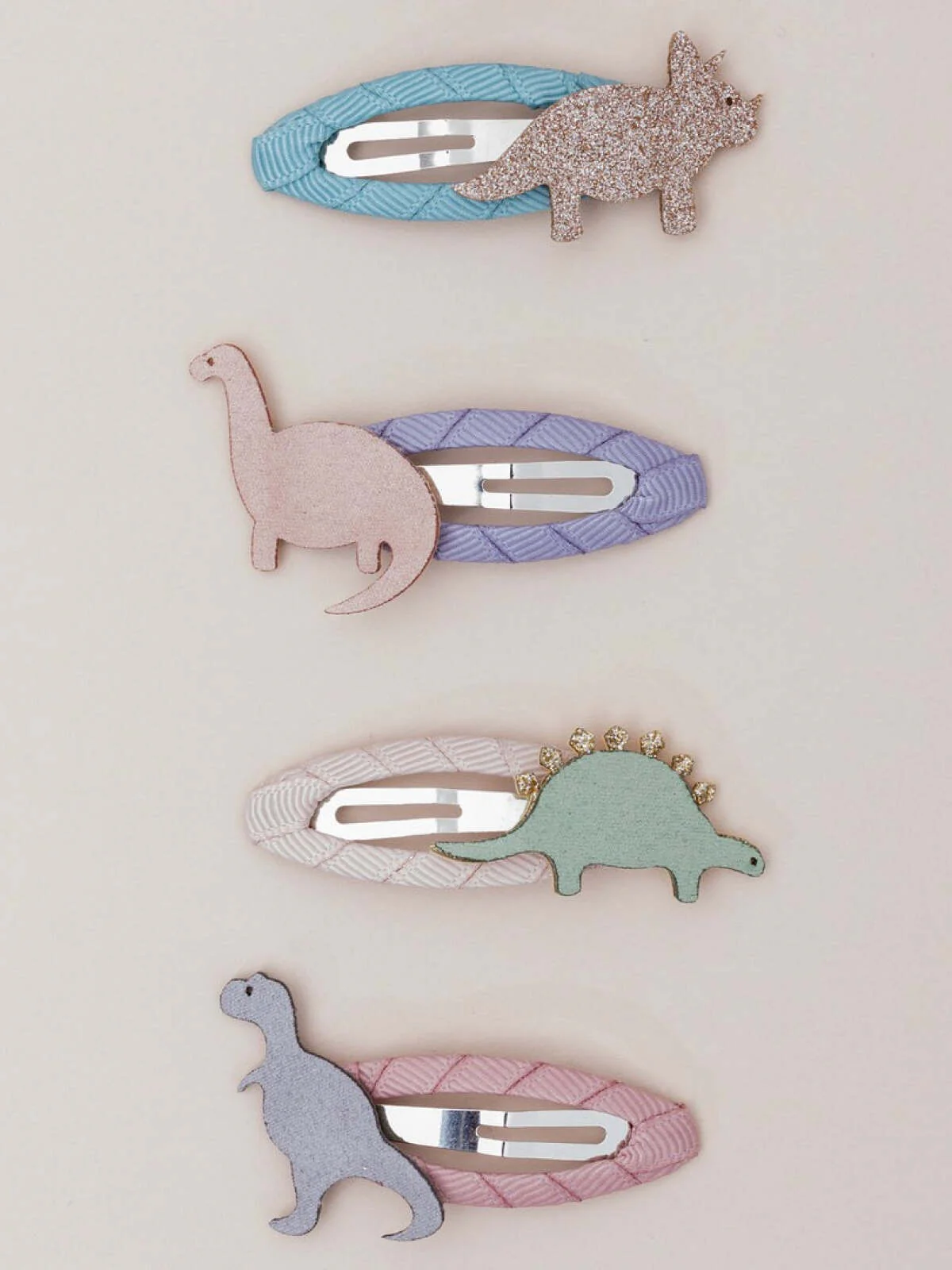 Dino Friends Clic Clac Hair Clips - Image 2