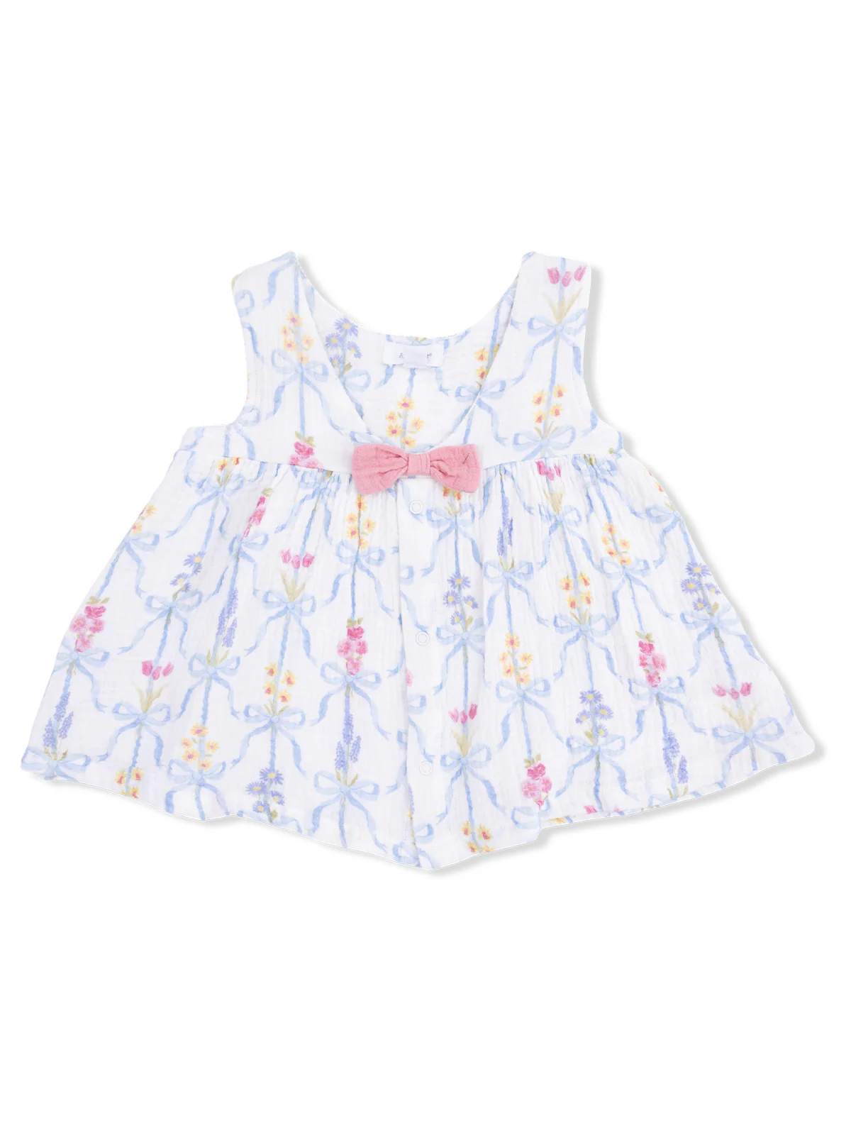 Dress with Bow & Bloomer, Ribbon Bouquets - Image 2
