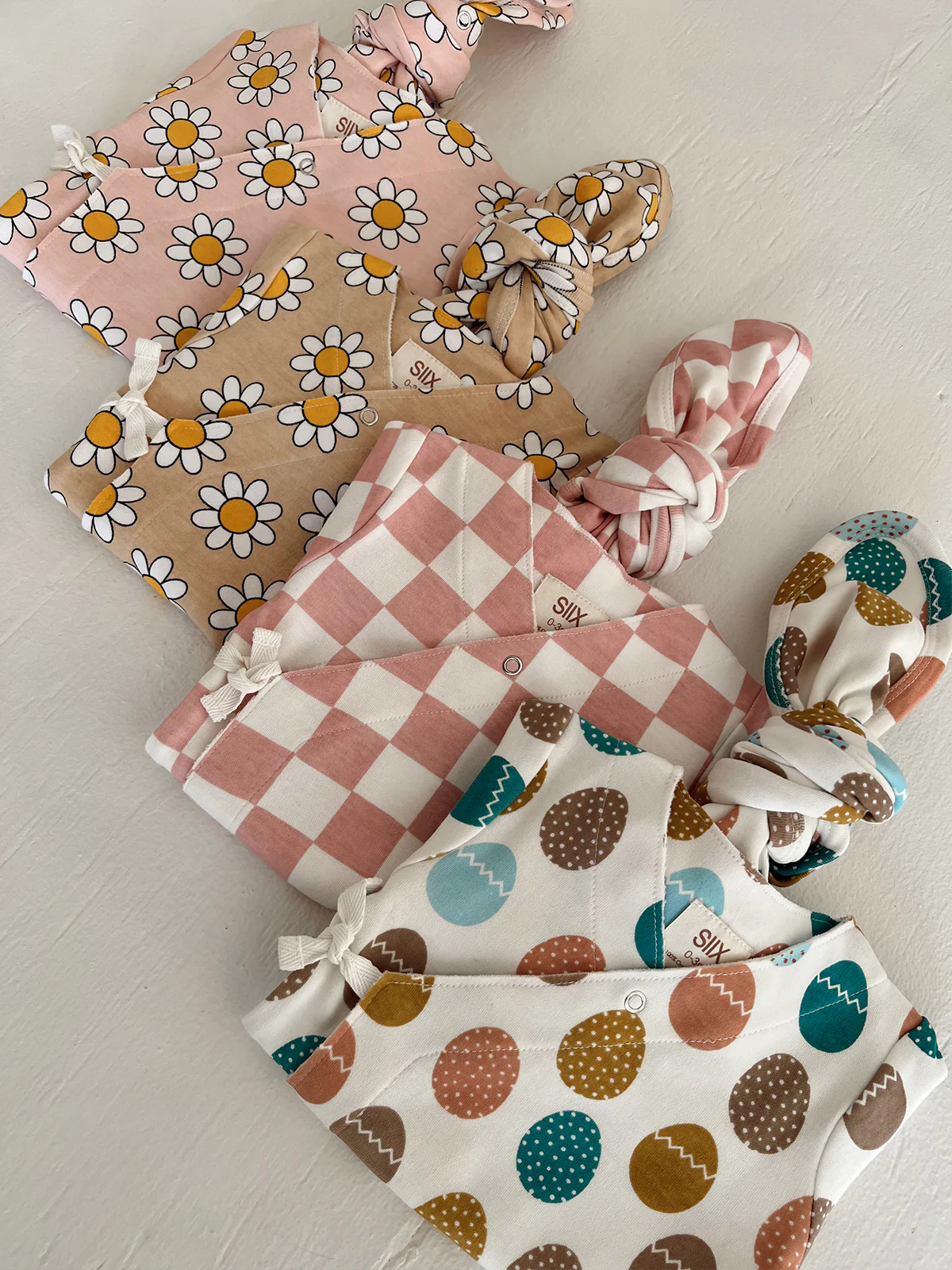 Easter Egg Hunt / Organic Kimono Knot Gown - Image 5