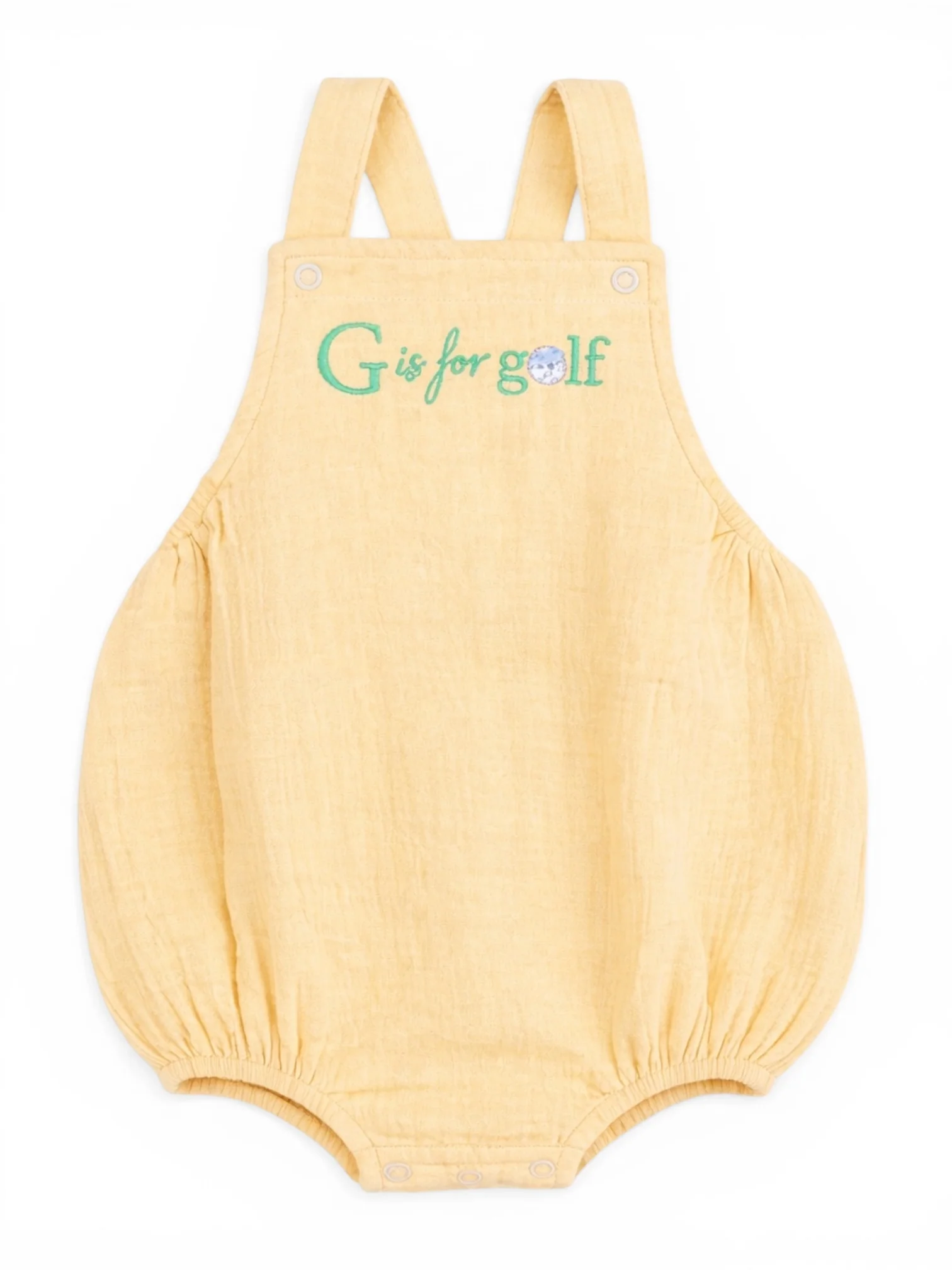 Embroidered Sunsuit, G is for Golf - Image 2