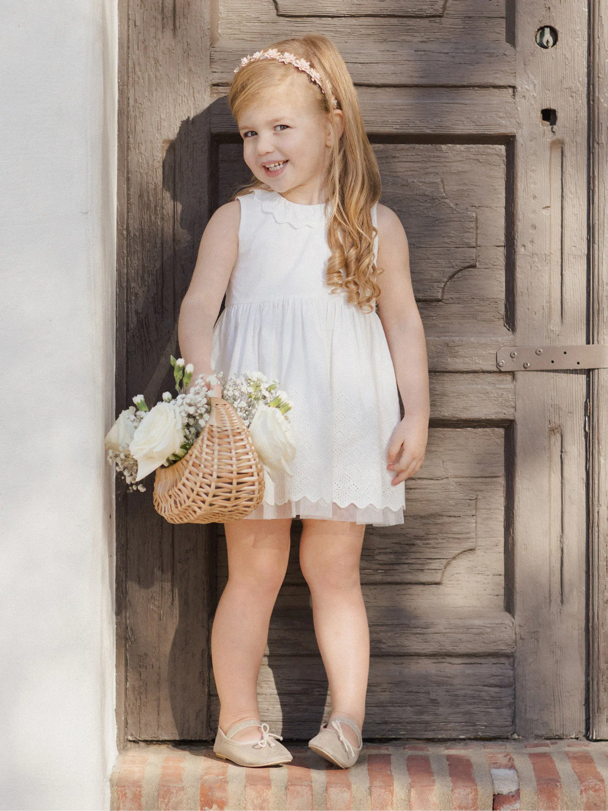 Georgia Dress, White - Image 4