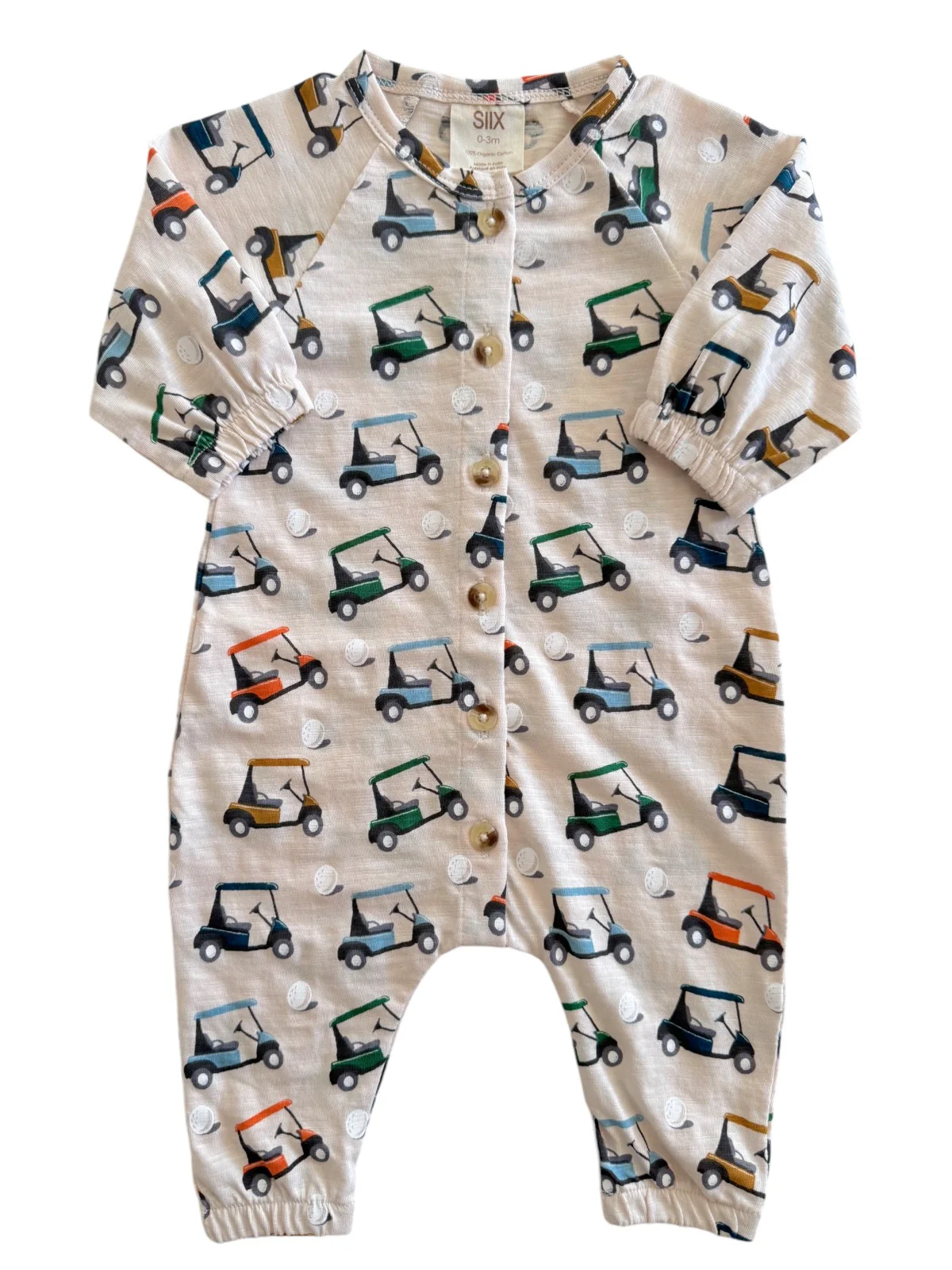 Golf Cart / Organic Long Sleeve Bay Jumpsuit - Image 3