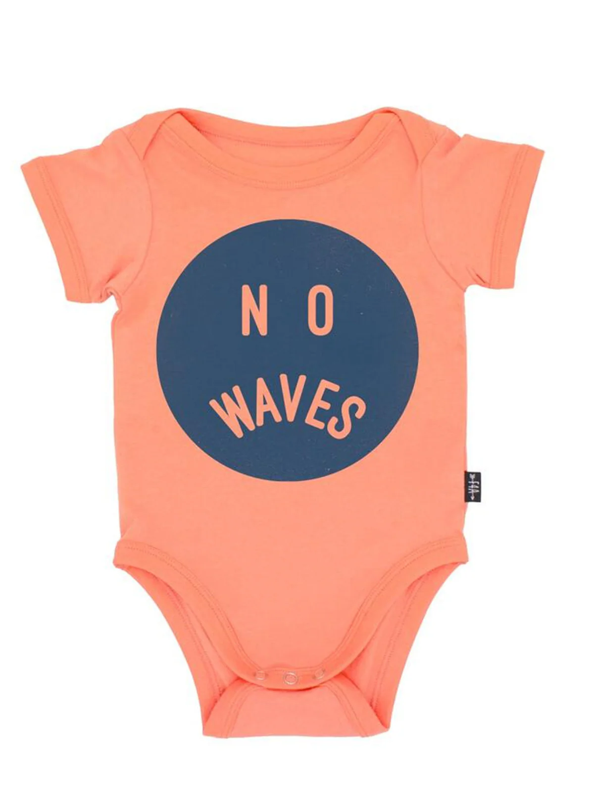 Graphic Bodysuit, No Waves Coral