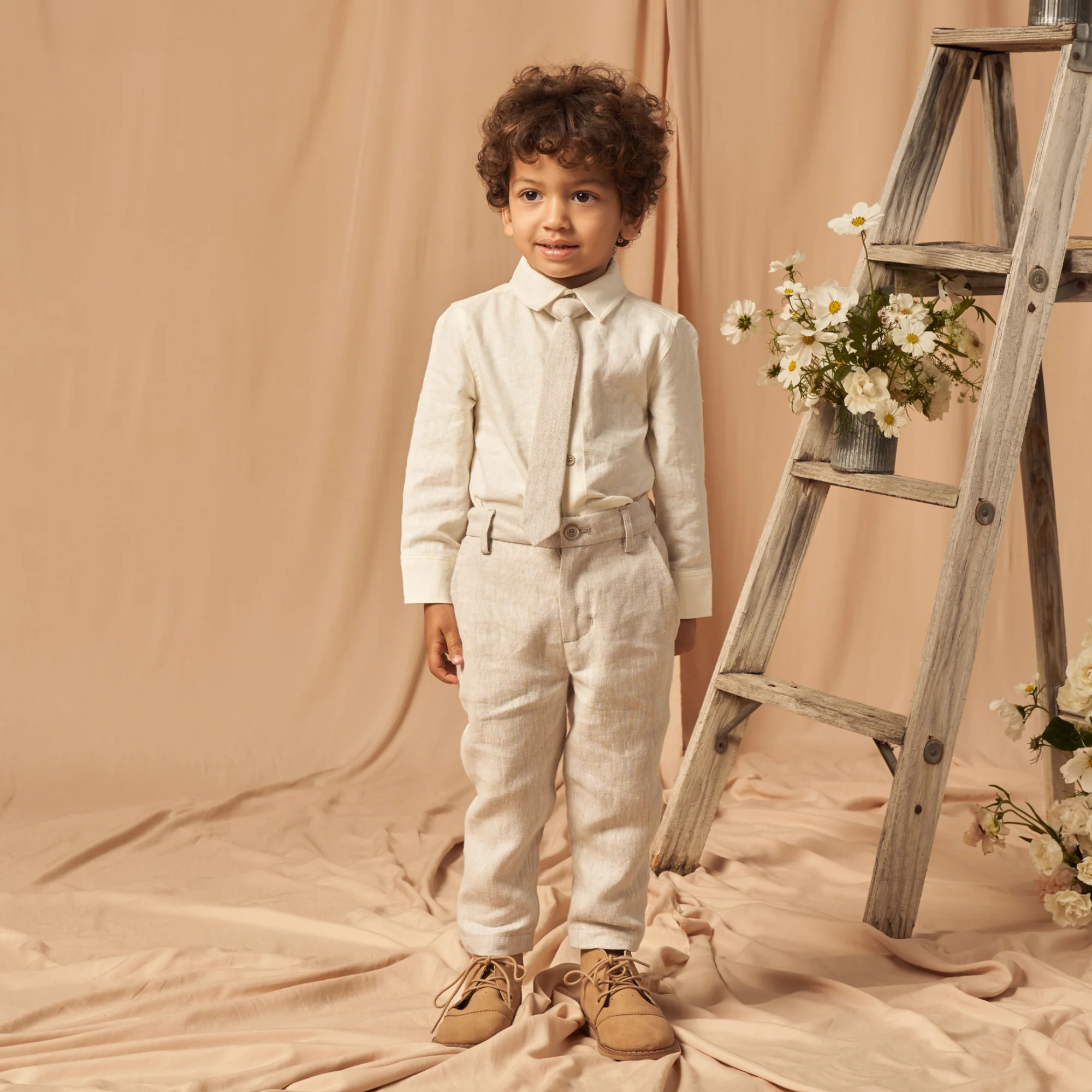 Harrison Button Down, Ivory - Image 2