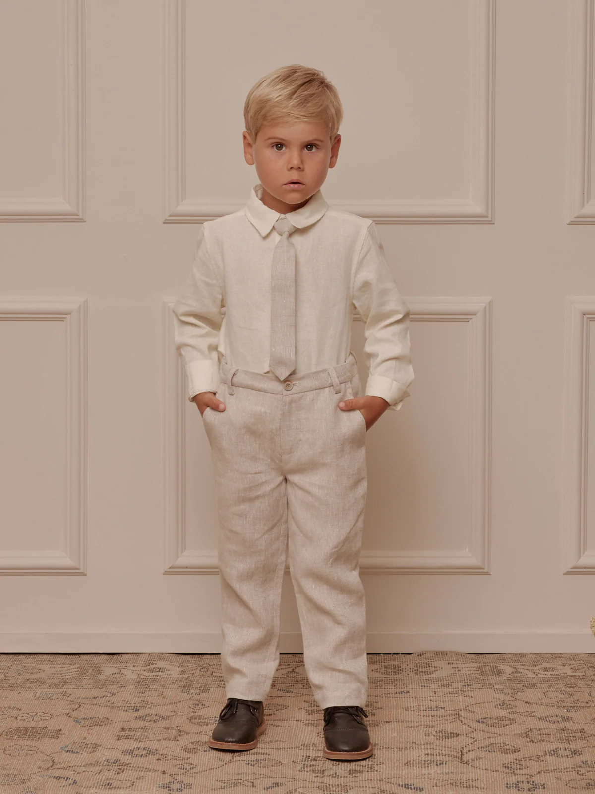 Harrison Button Down, Ivory - Image 4