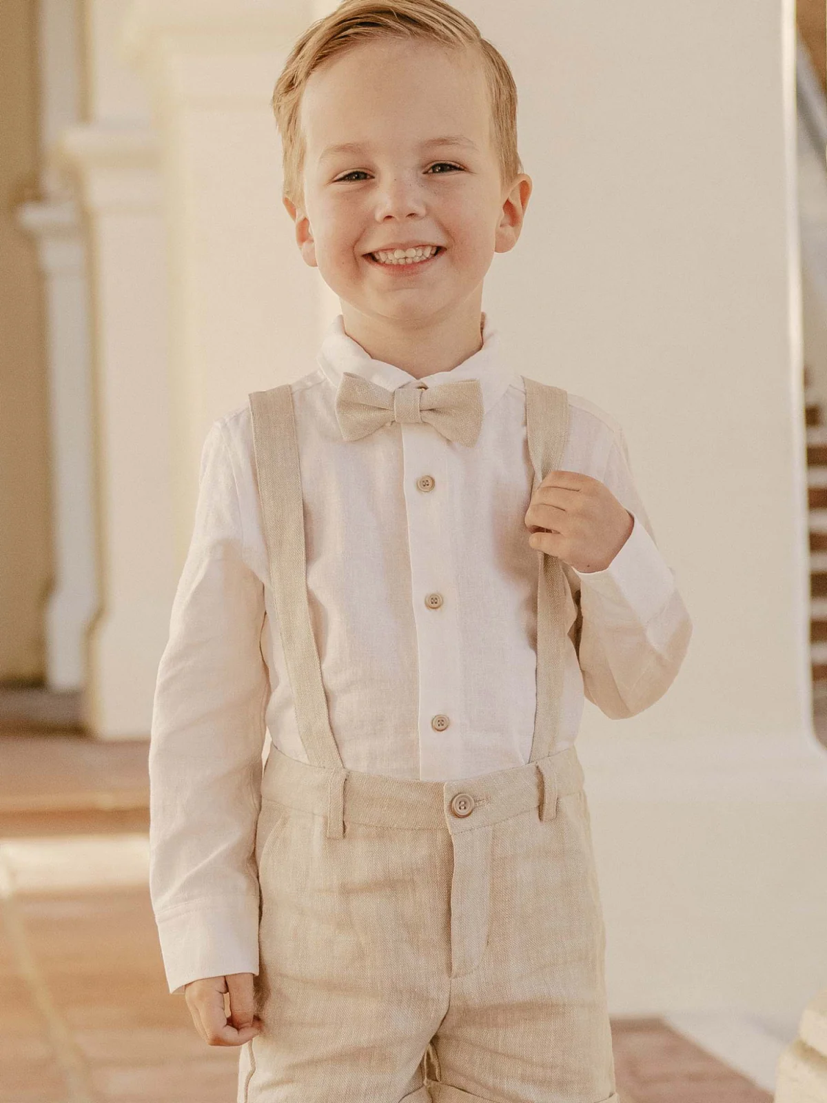 Harrison Button Down, Ivory - Image 5