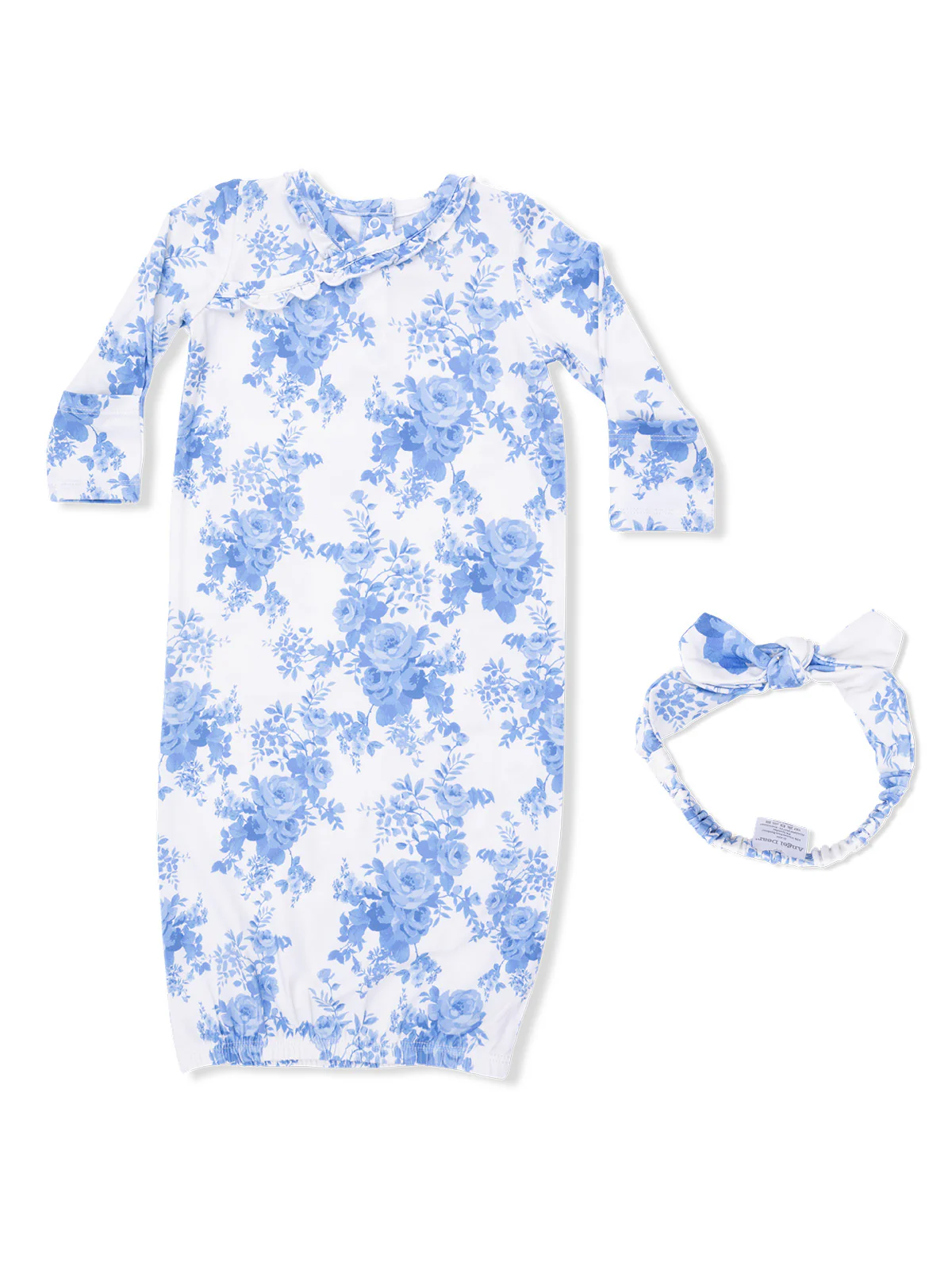 Kimono Gown & Knot Headband, Dream Cottage Floral