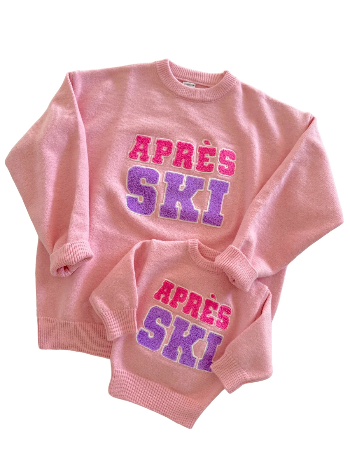 Knit Sweater, Après Ski Pink - Image 4