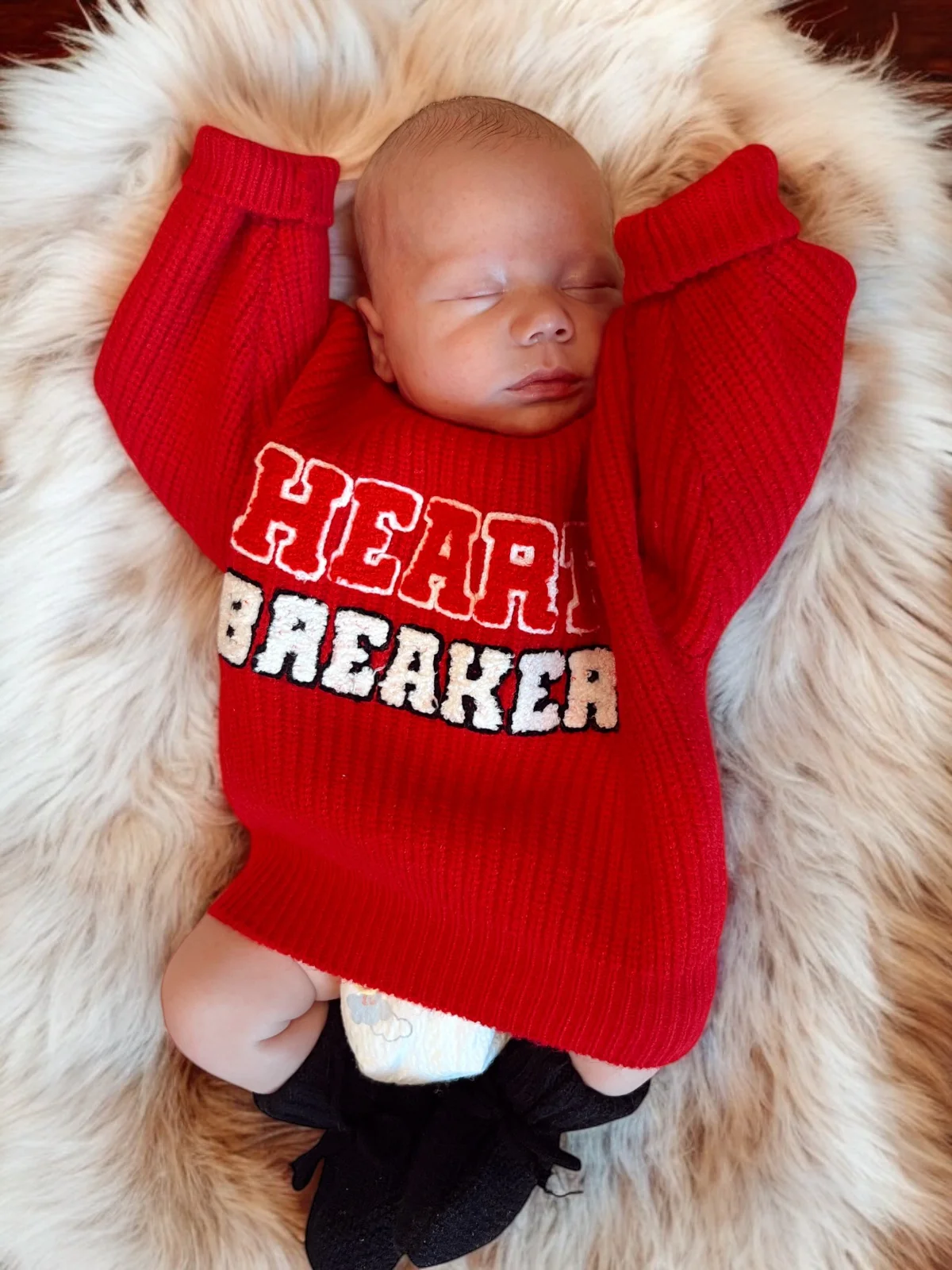 Knit Sweater, Heartbreaker - Image 3