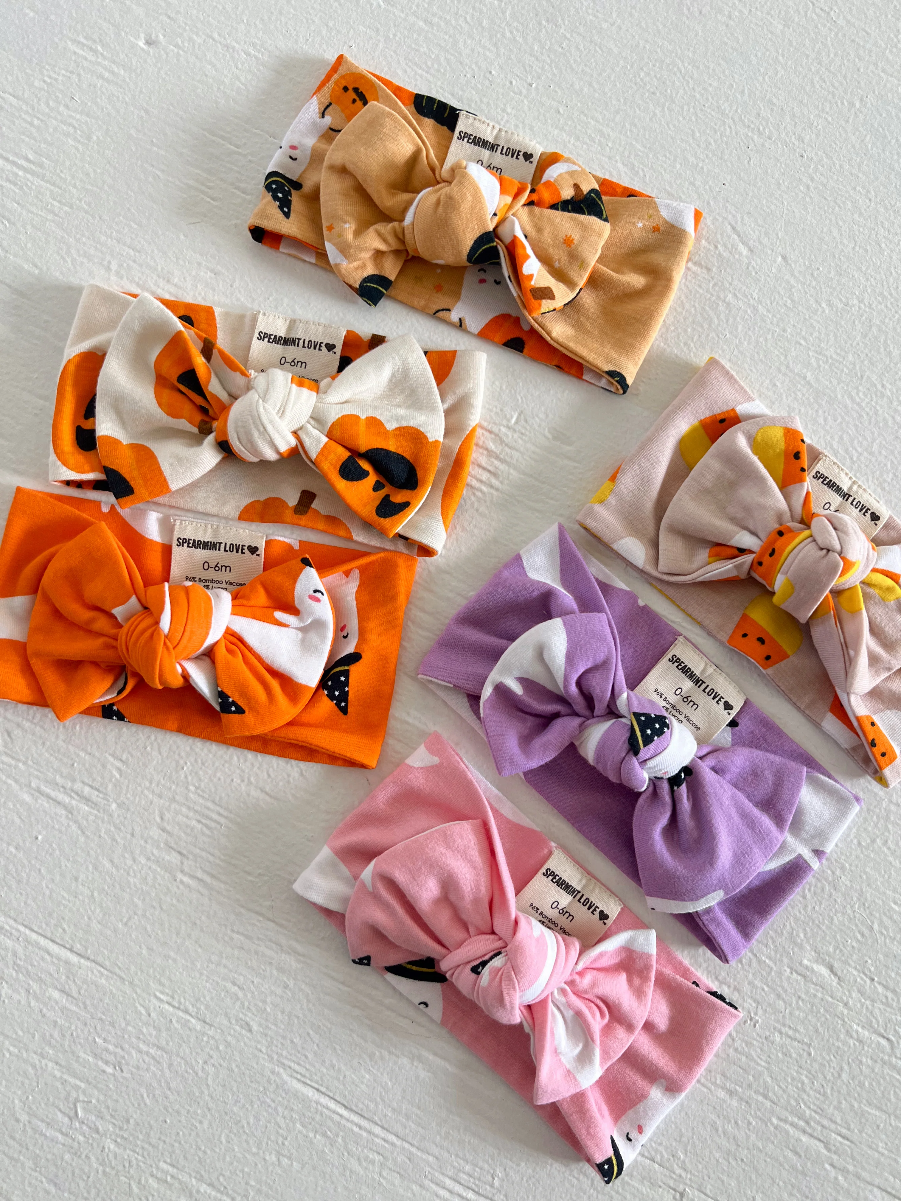 Knot Bow, Halloween Cluster - Image 3
