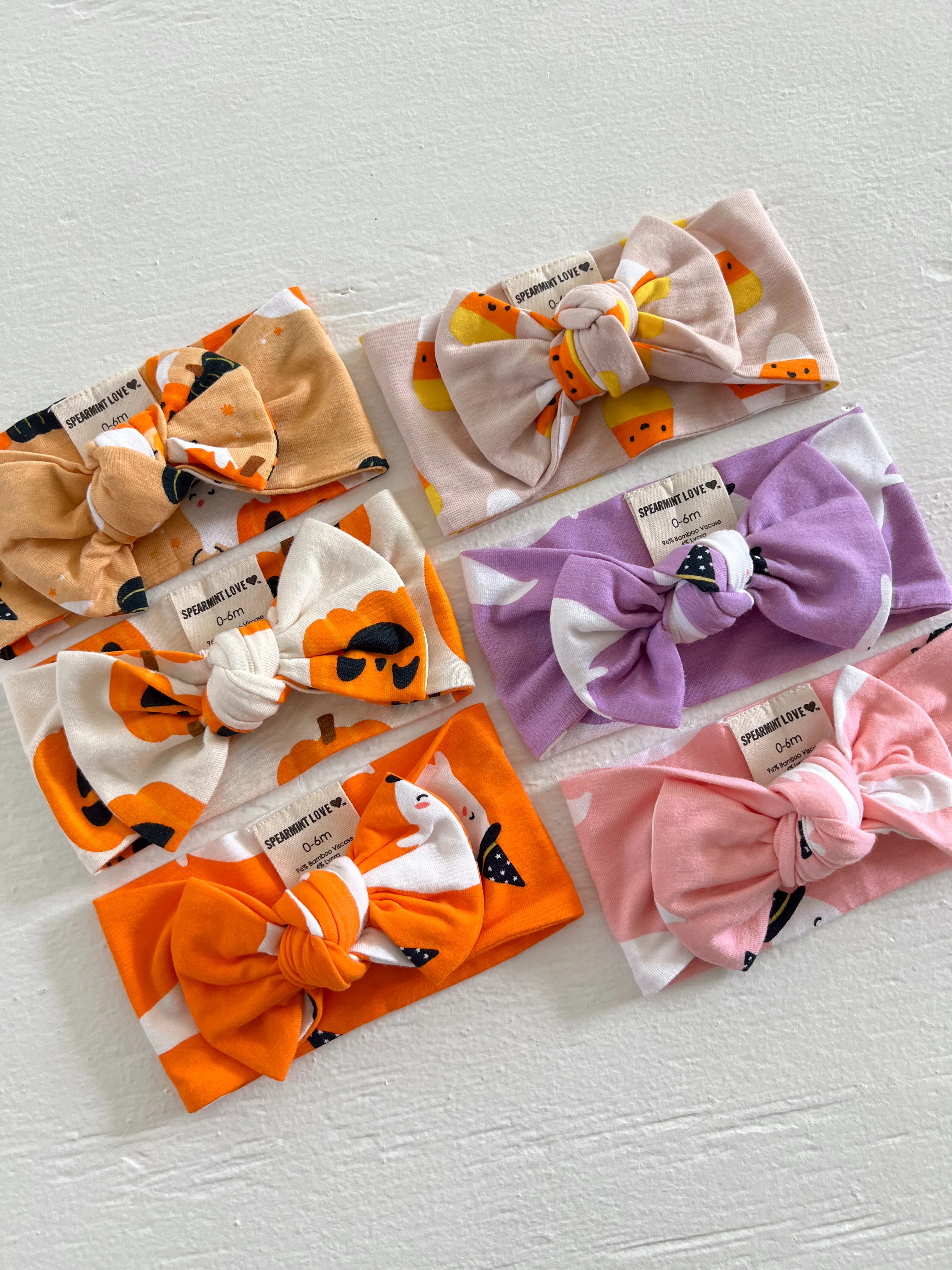Knot Bow, Orange Ghost - Image 3