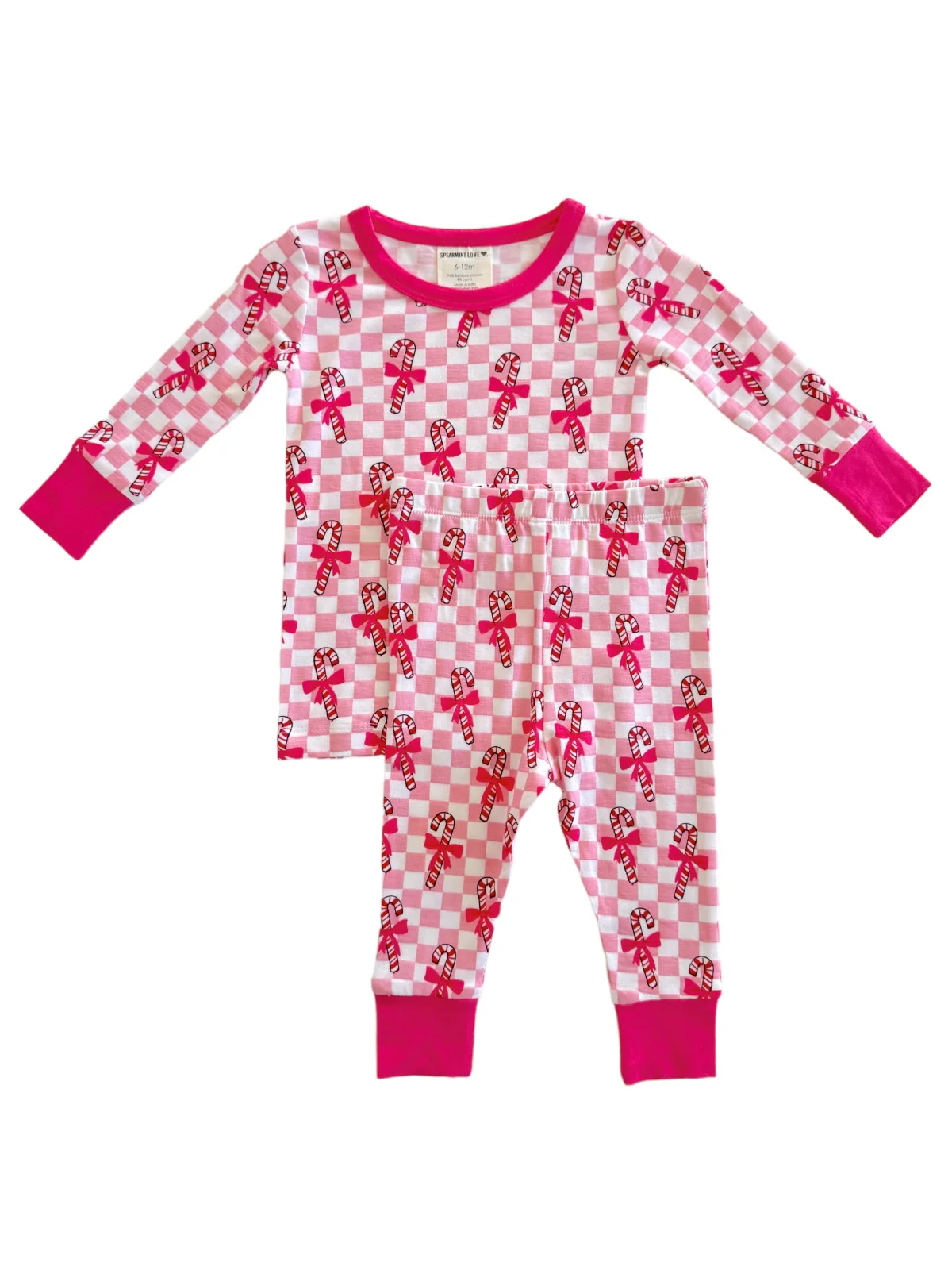 Long Sleeve 2-Piece Set, Cotton Candy Candy Cane - Image 3