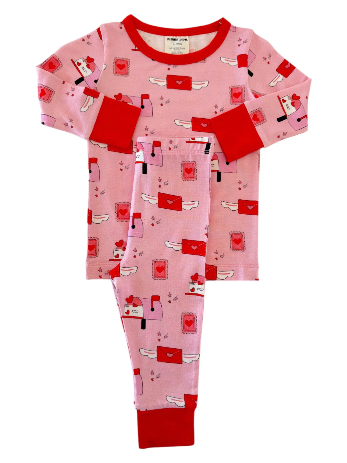 Long Sleeve 2-Piece Set, Love Letters - Image 2