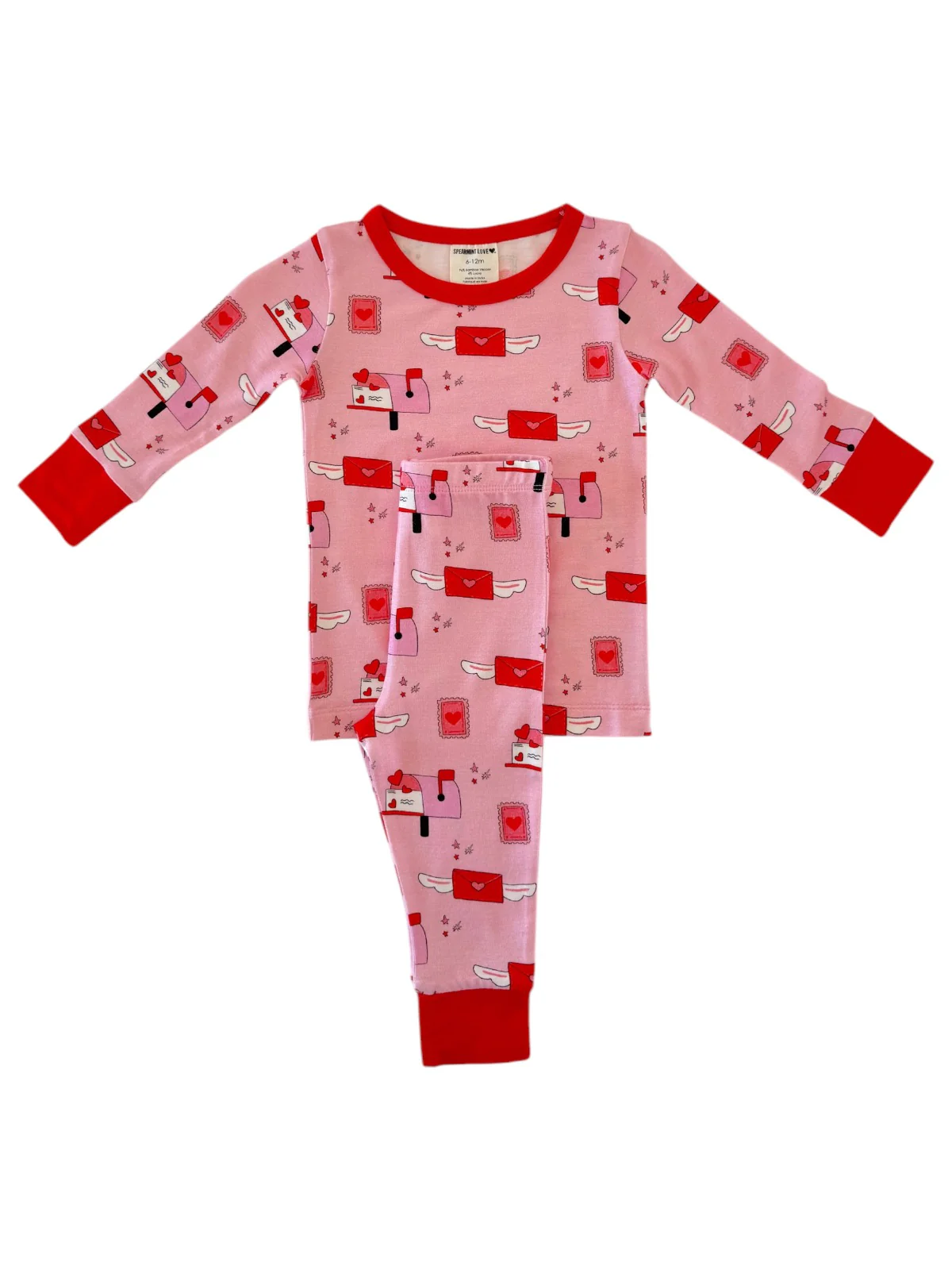 Long Sleeve 2-Piece Set, Love Letters - Image 4