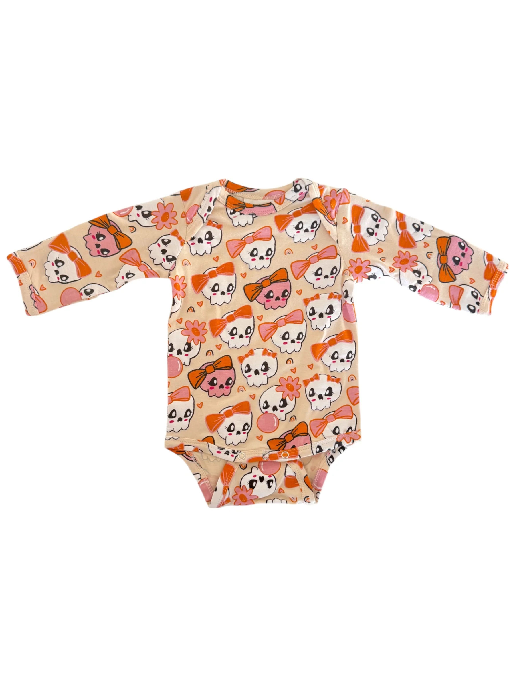Long Sleeve Bodysuit, Skelli Girls - Image 2
