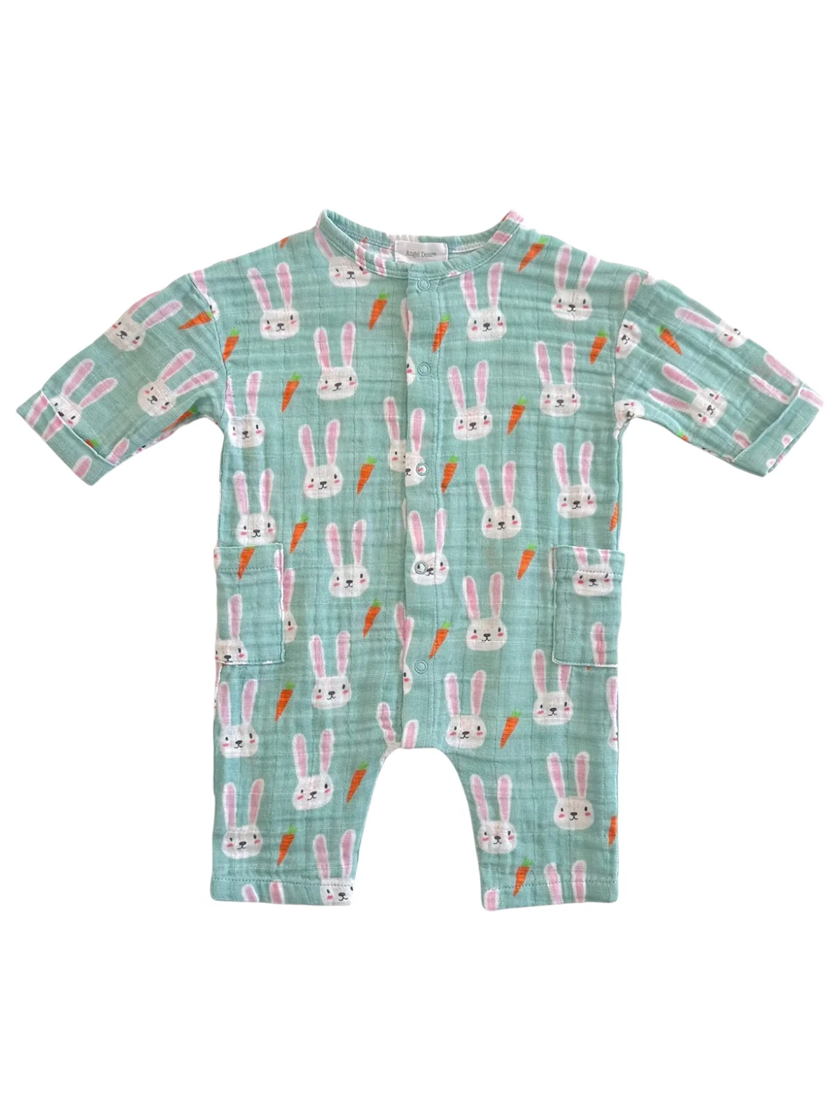 Long Sleeve Dolman Romper, Brother Bunny - Image 2