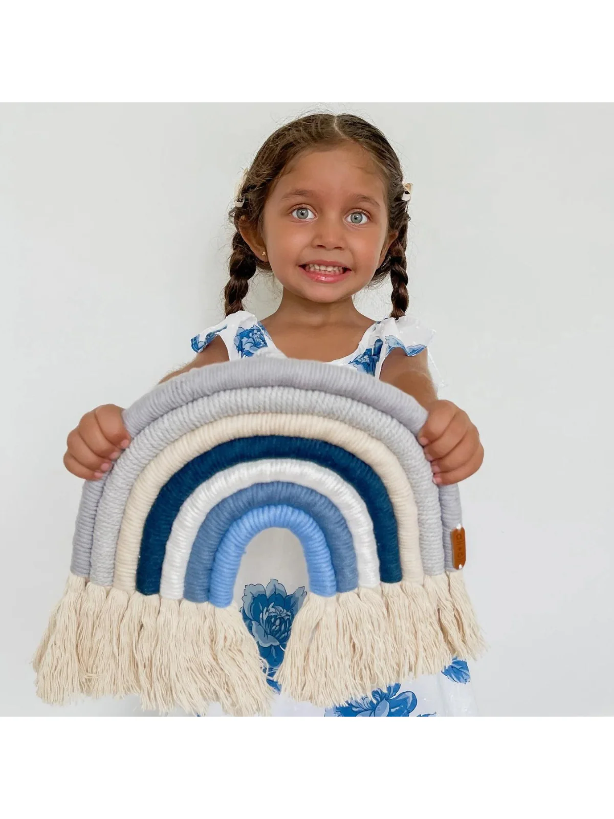 Macrame Wall Decor, Midnight - Image 2