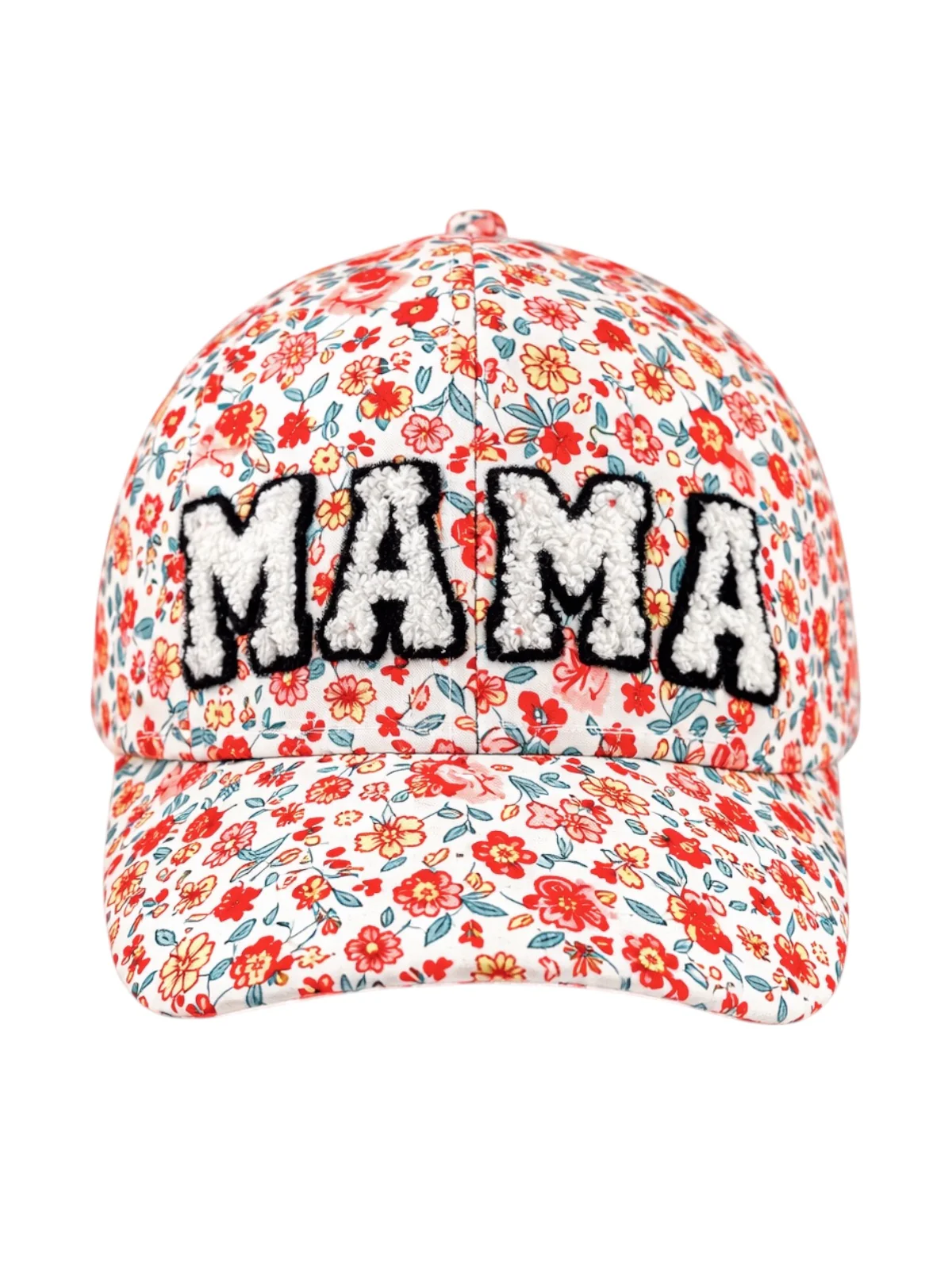 MAMA Adult Baseball Hat, Leonie Floral - Image 4