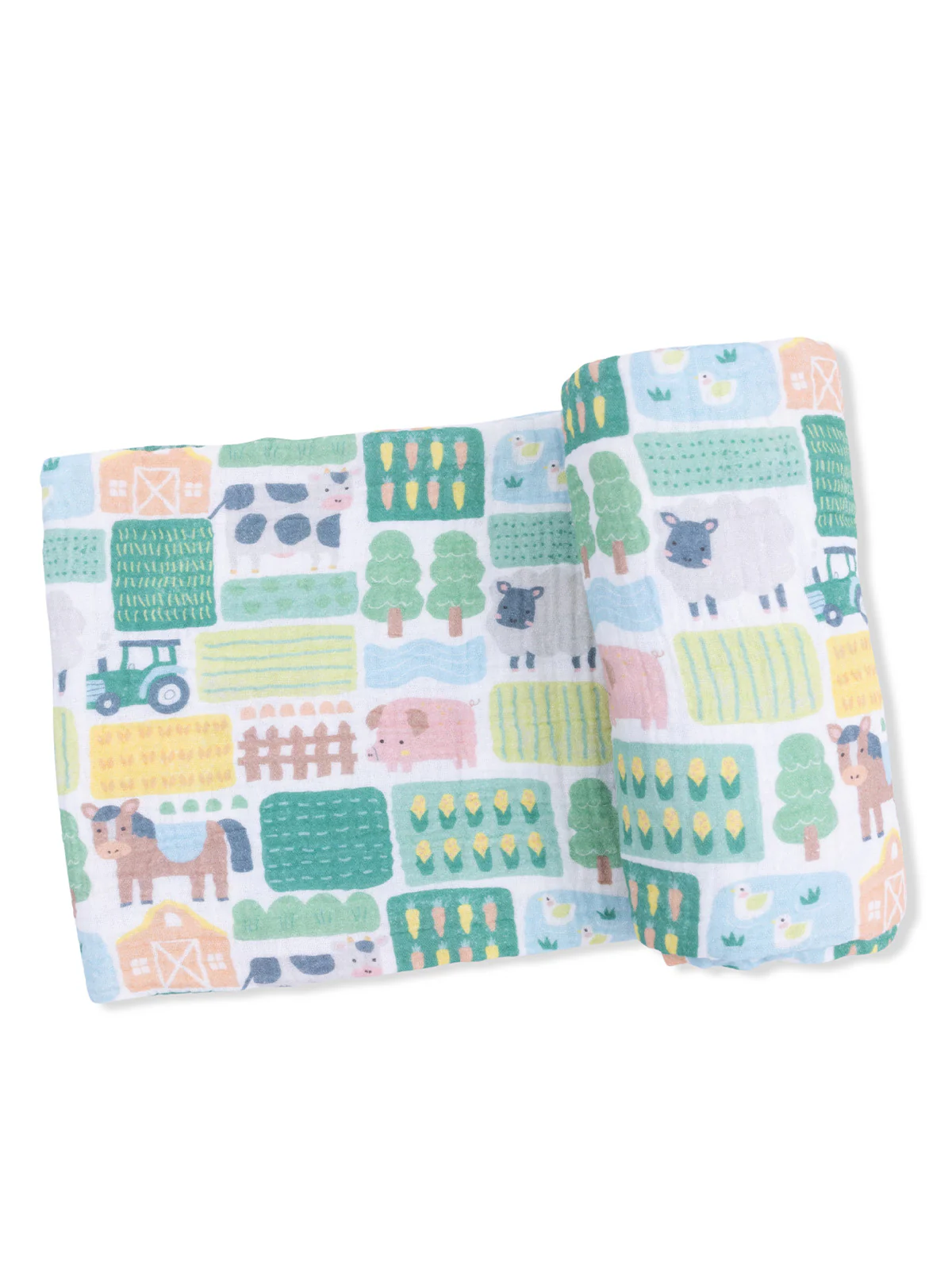 Muslin Swaddle, Patchwork Farm