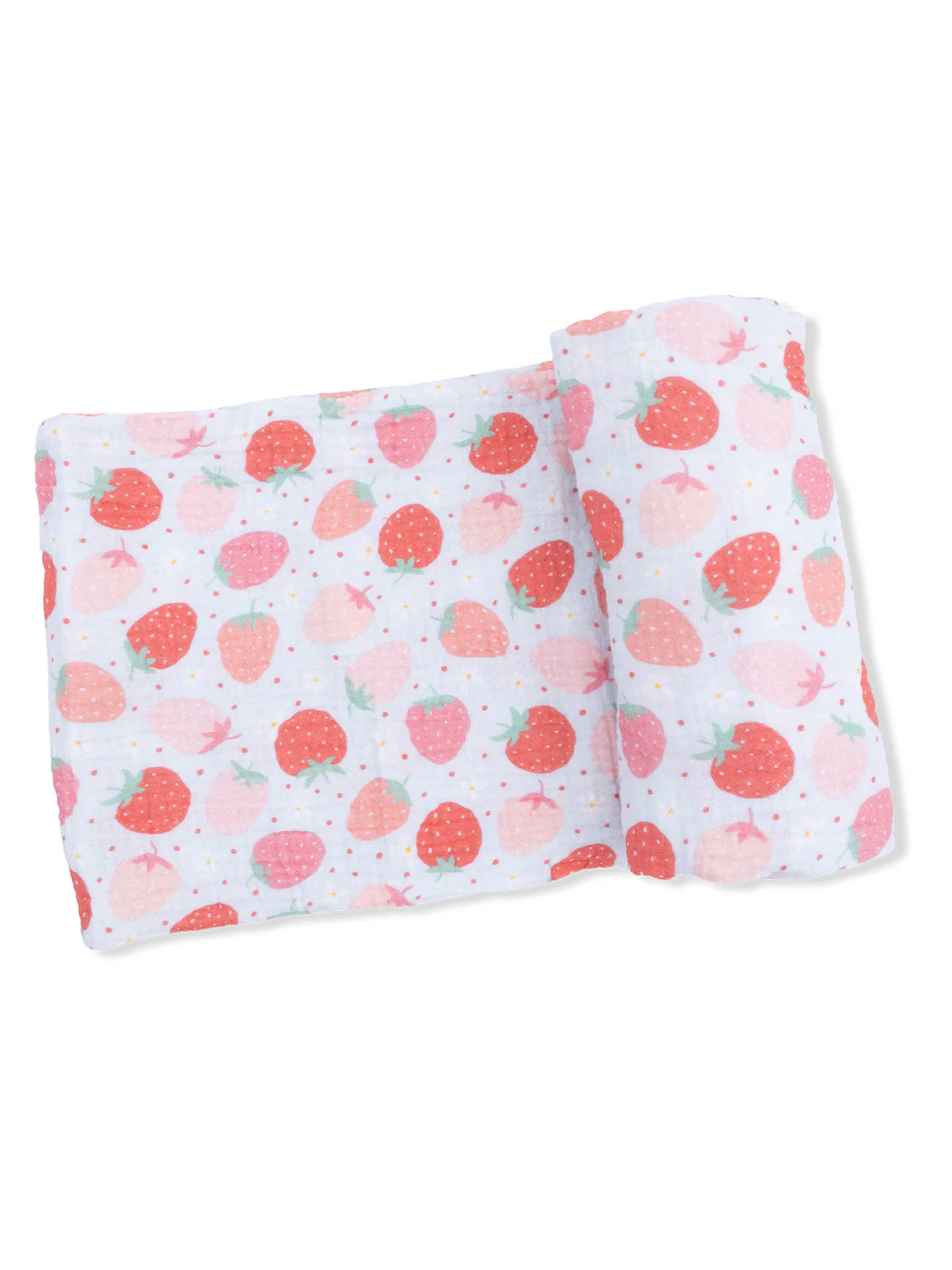 Muslin Swaddle, Strawberry Bliss