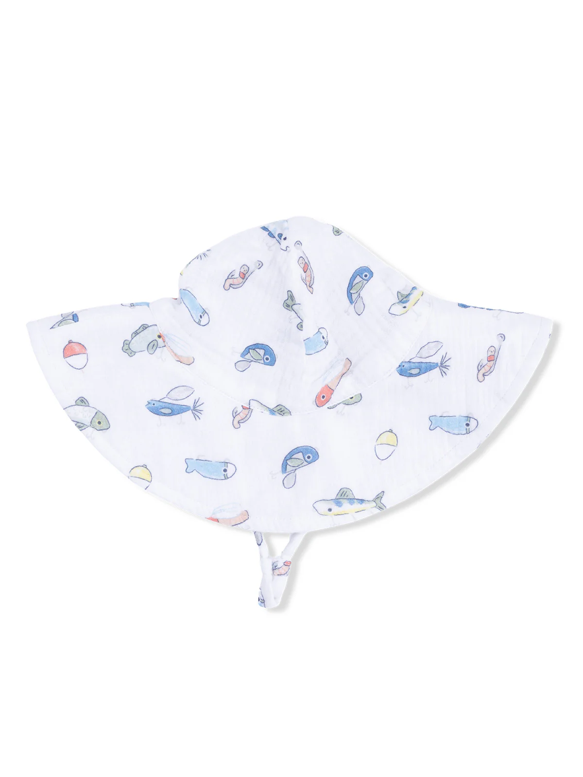 Muslin Wide Brim Sunhat, Fishing Lures