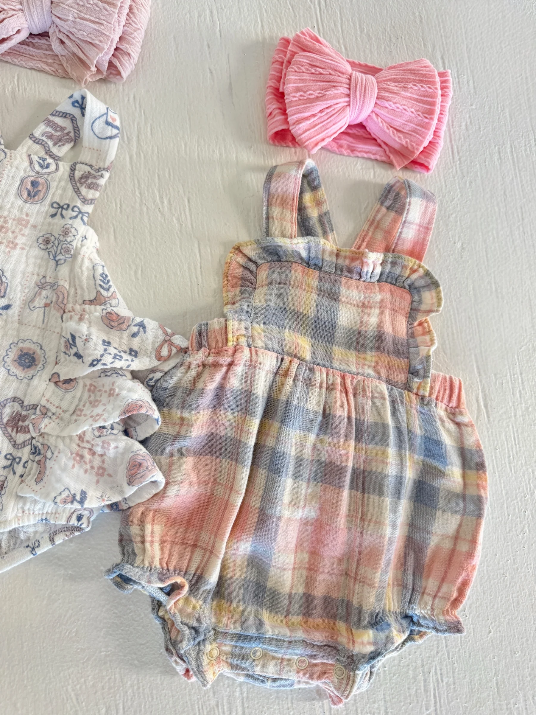 Oxford Bubble, Dusty Plaid - Image 2