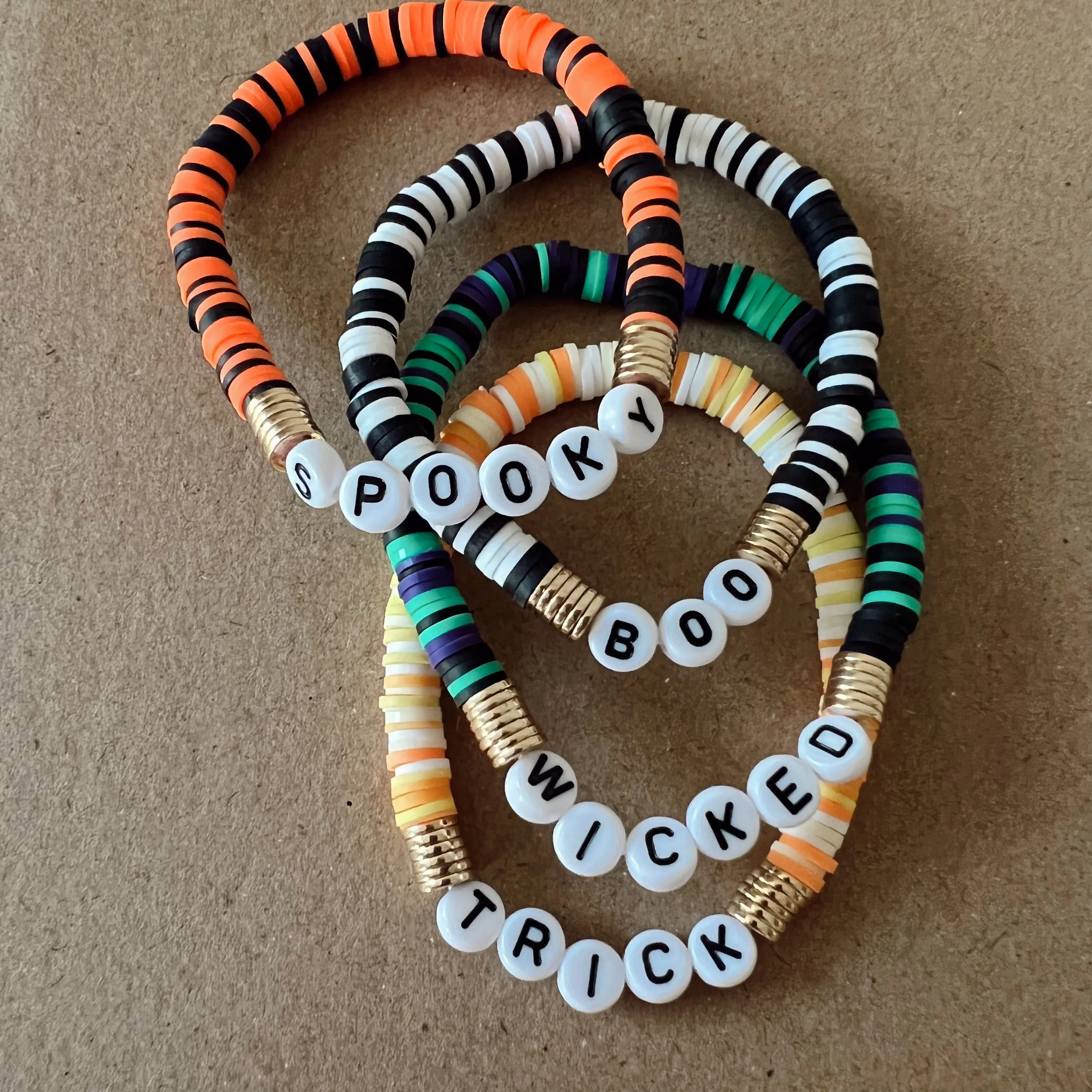 Pnkie Beaded Bracelet, Spooky - Image 2