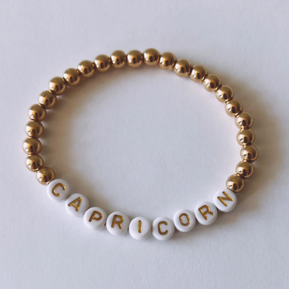 Pnkie Horoscope Beaded Bracelet, Capricorn
