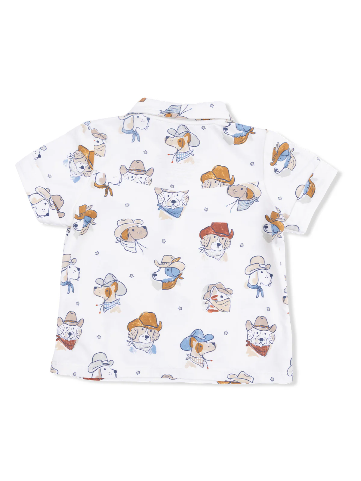 Polo Shirt & Casual Short Set, Cowdogs - Image 2