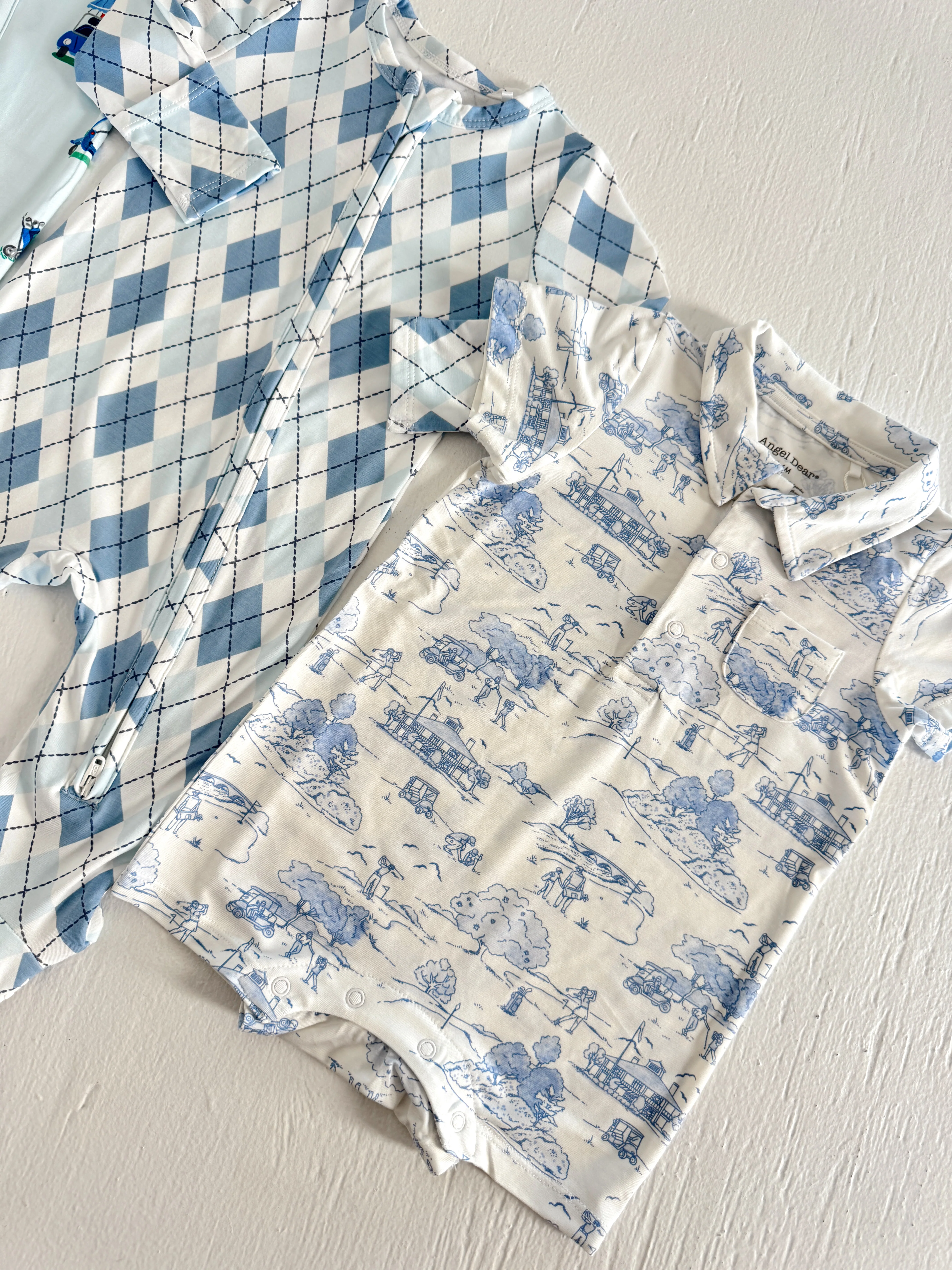Polo Shortie, Golf Toile - Image 3