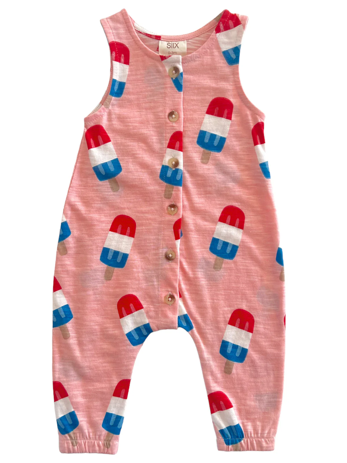 Popsicle Pink / Organic Bay Jumpsuit - Image 2