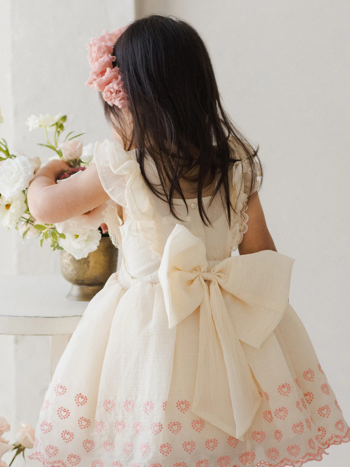 Provence Dress, Natural - Image 3
