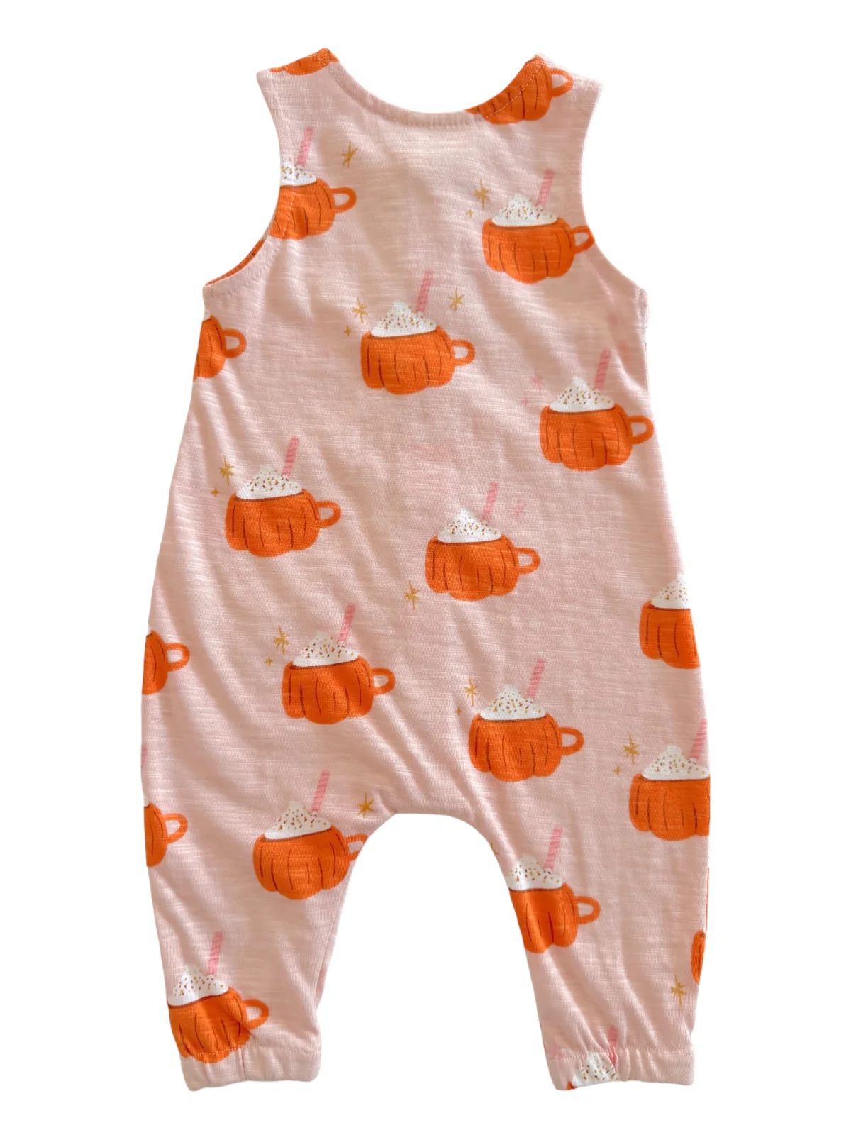 Pumpkin Mug Pink / Organic Bay Jumpsuit - Image 2