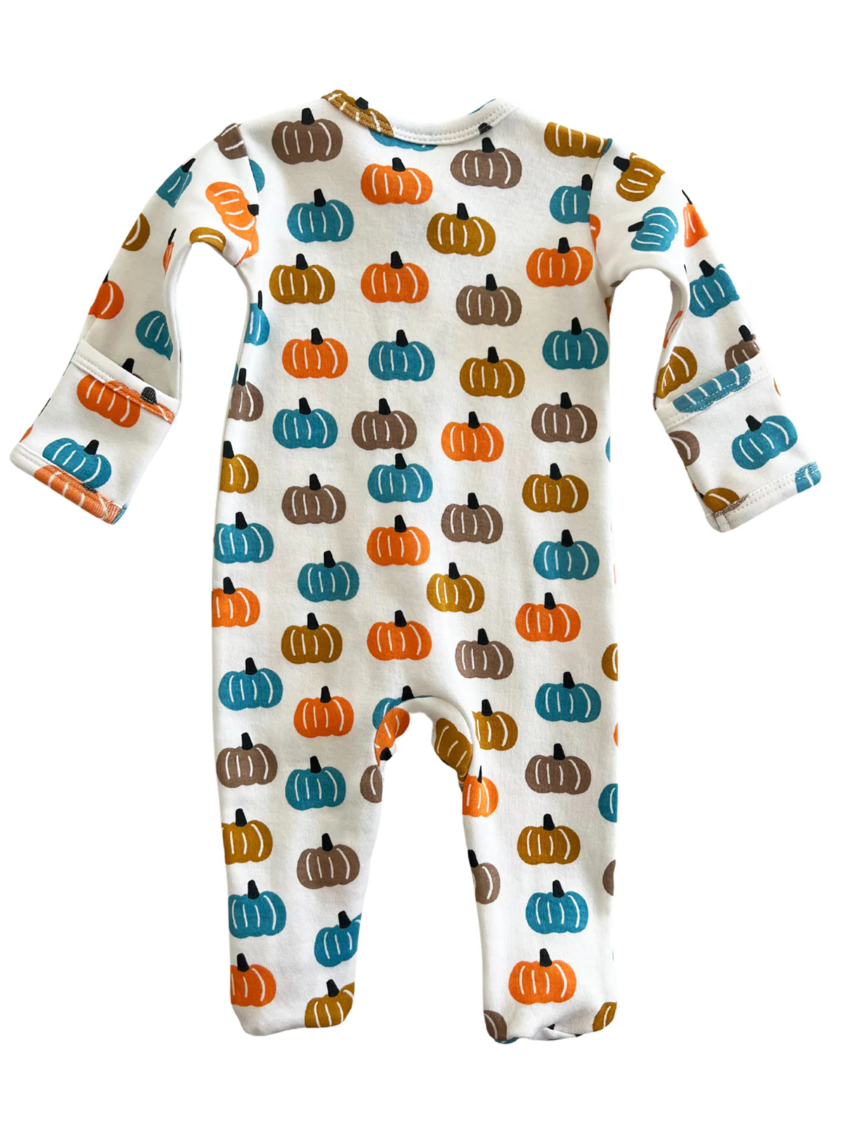 Pumpkin Patch / Organic Zip Footie - Image 4
