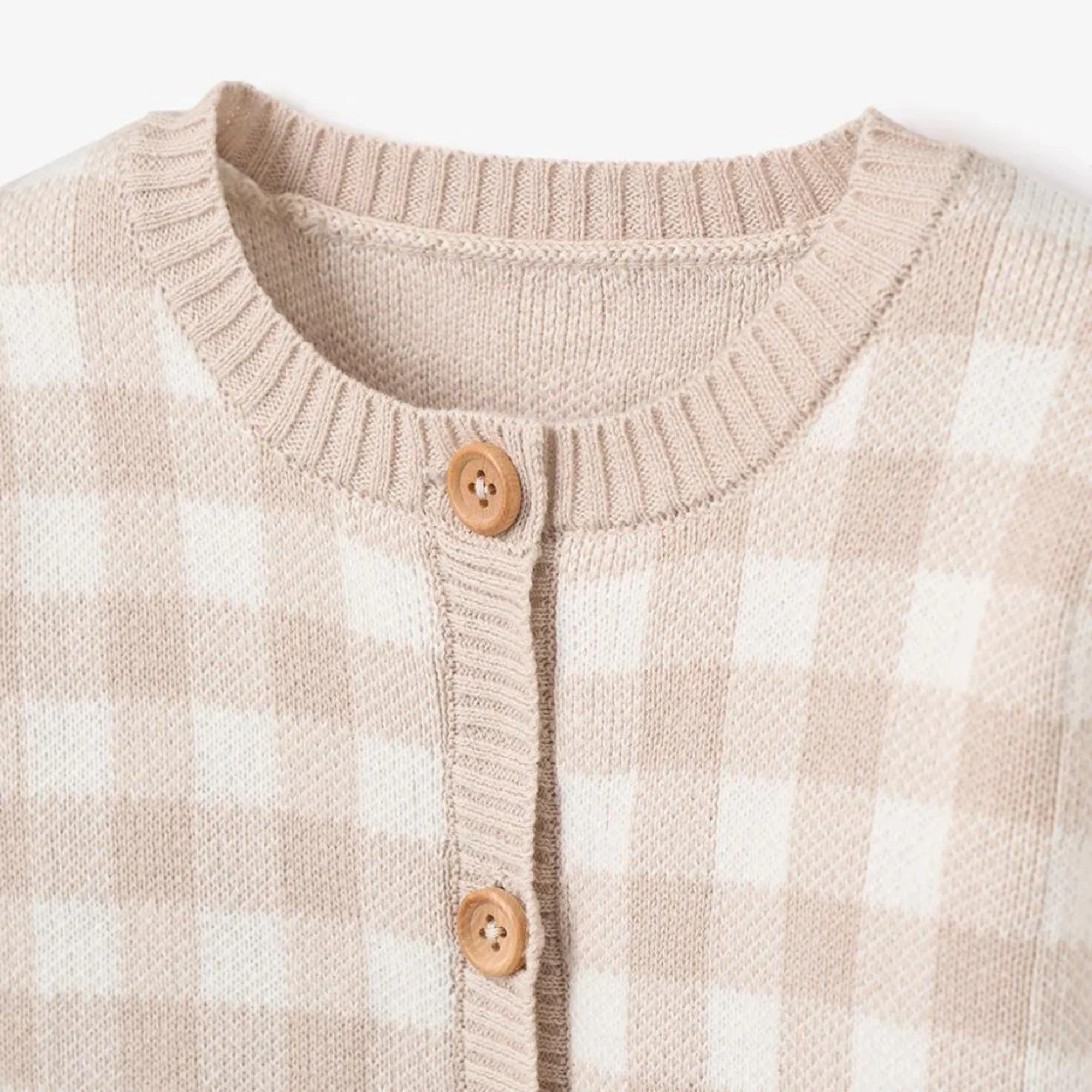 Rainy Day Gingham Cardigan - Image 3