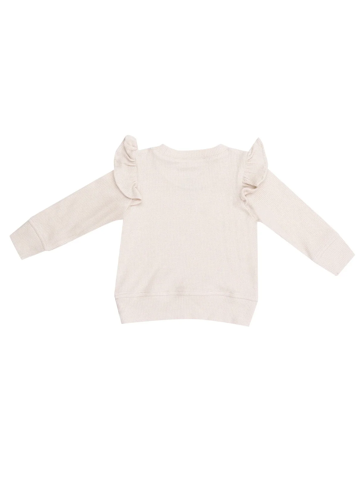 Ruffle Shoulder Top, Thankful - Image 4